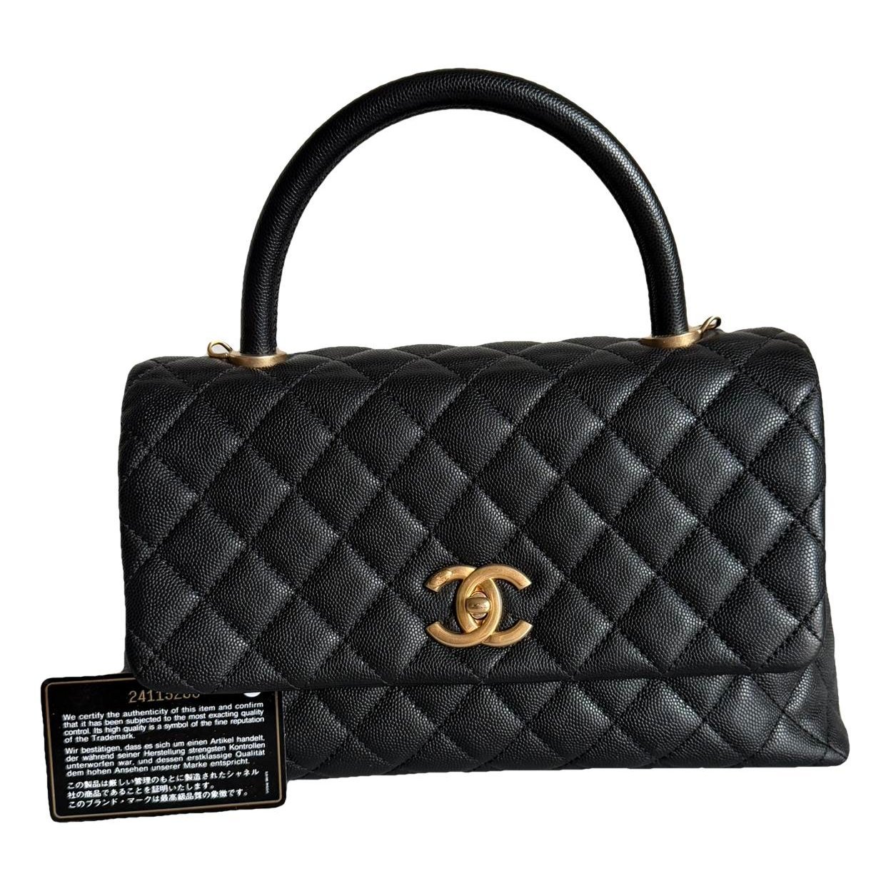 Coco Handle leather handbag
