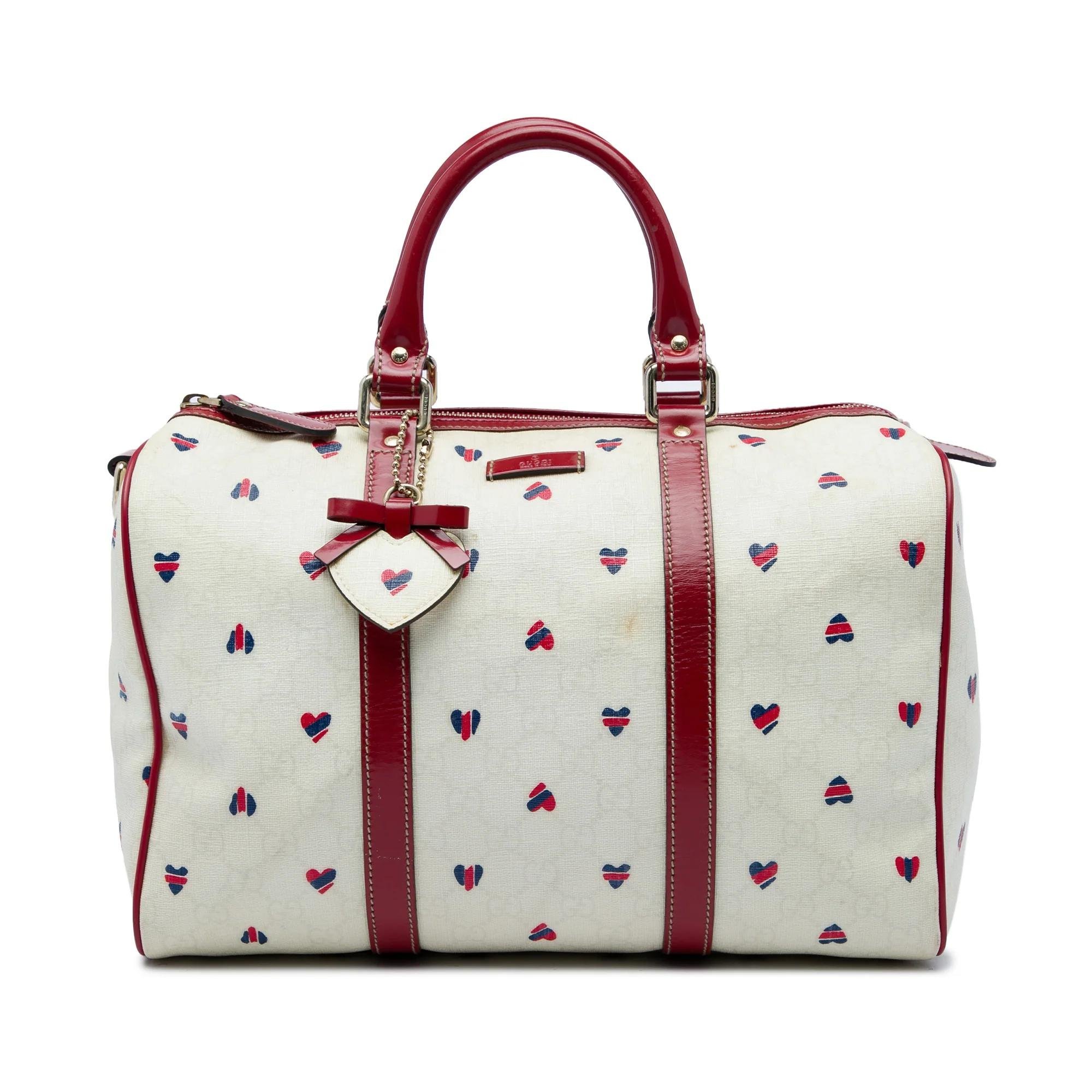 Boston leather handbag