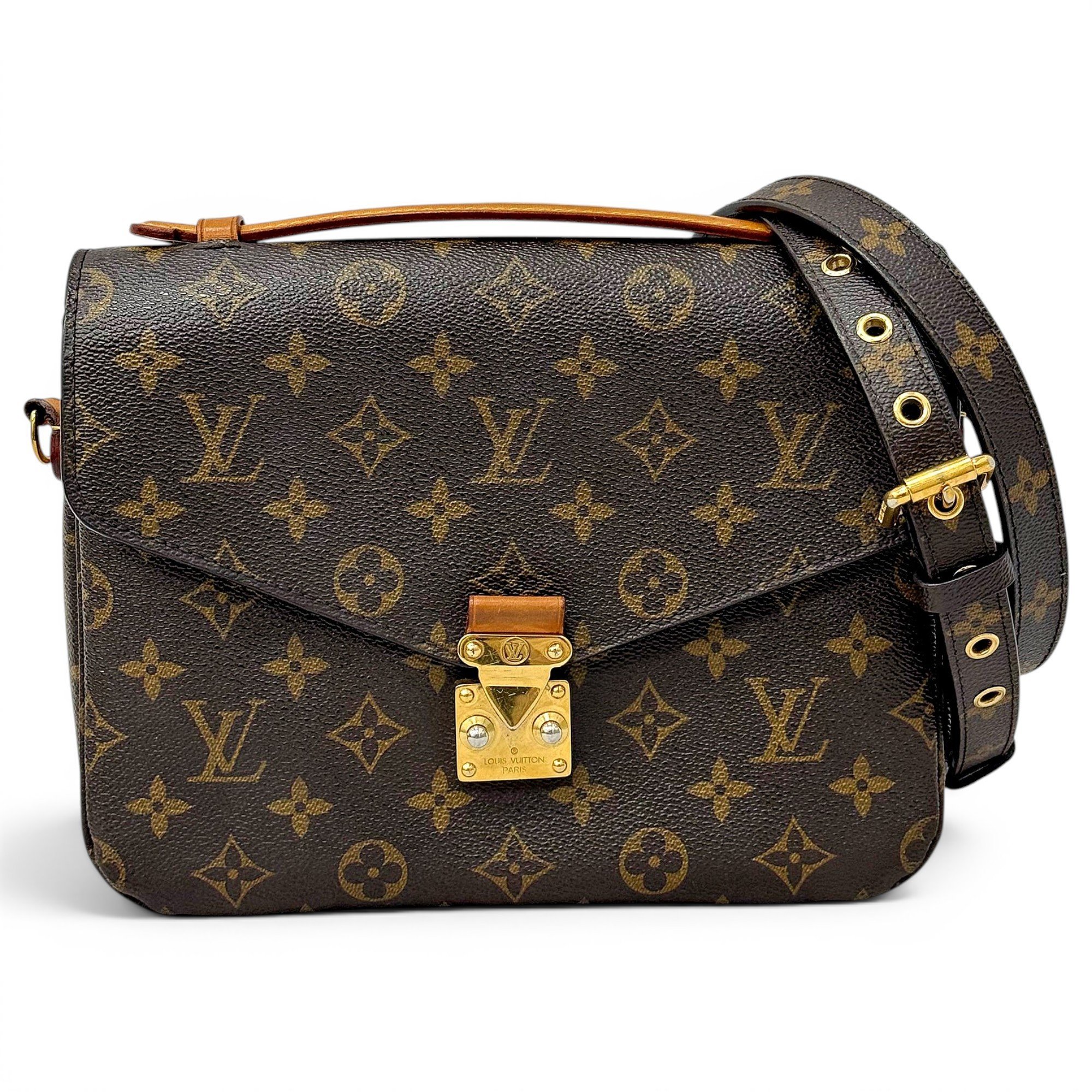 Metis leather handbag