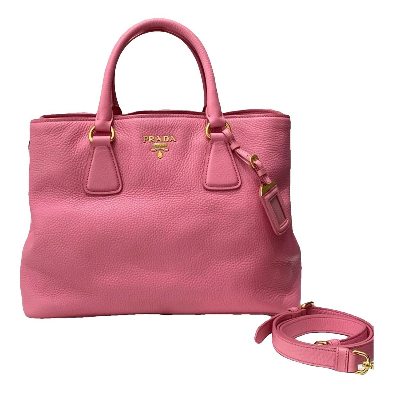 Leather tote