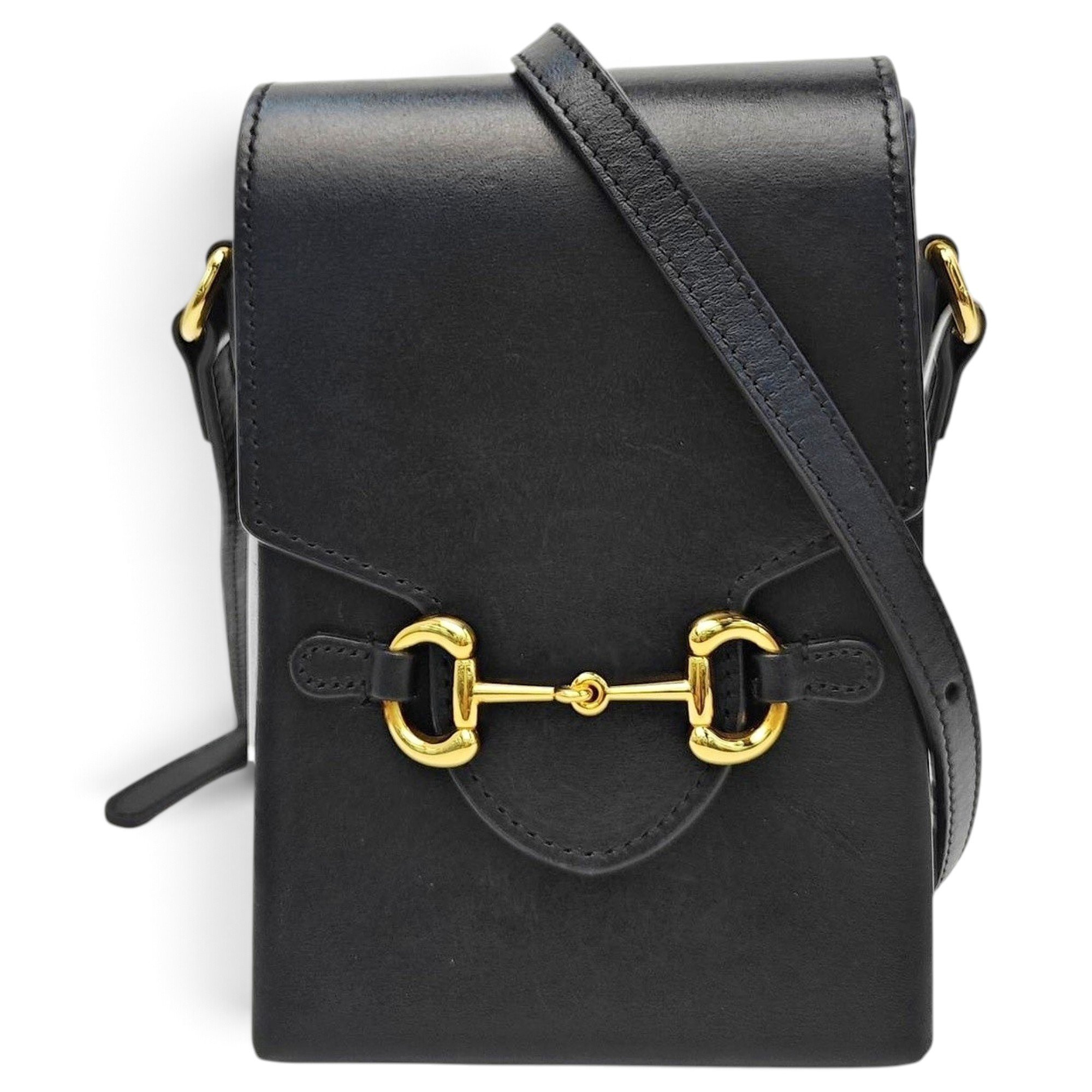 Handle Horsebit 1955 leather handbag
