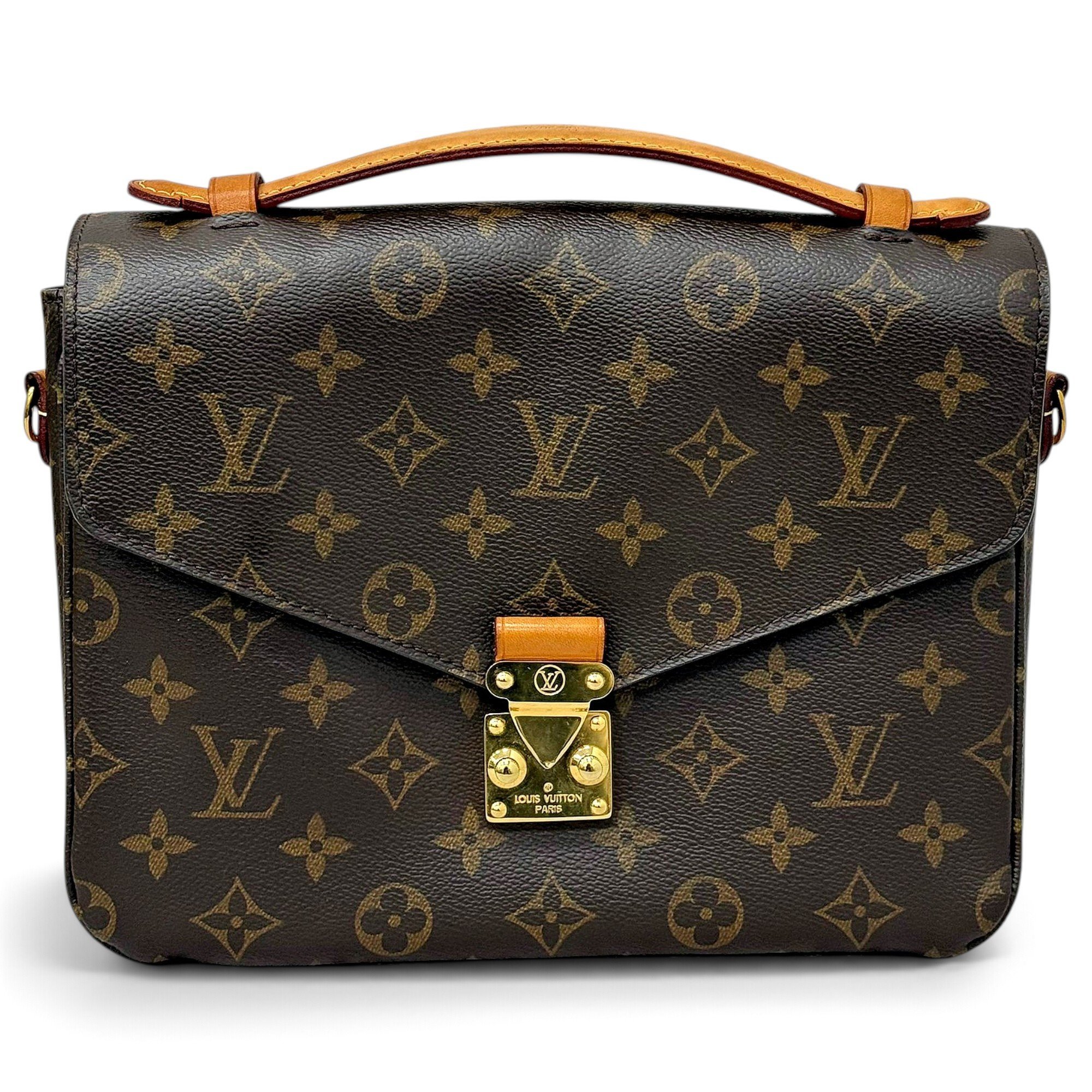 Metis leather handbag