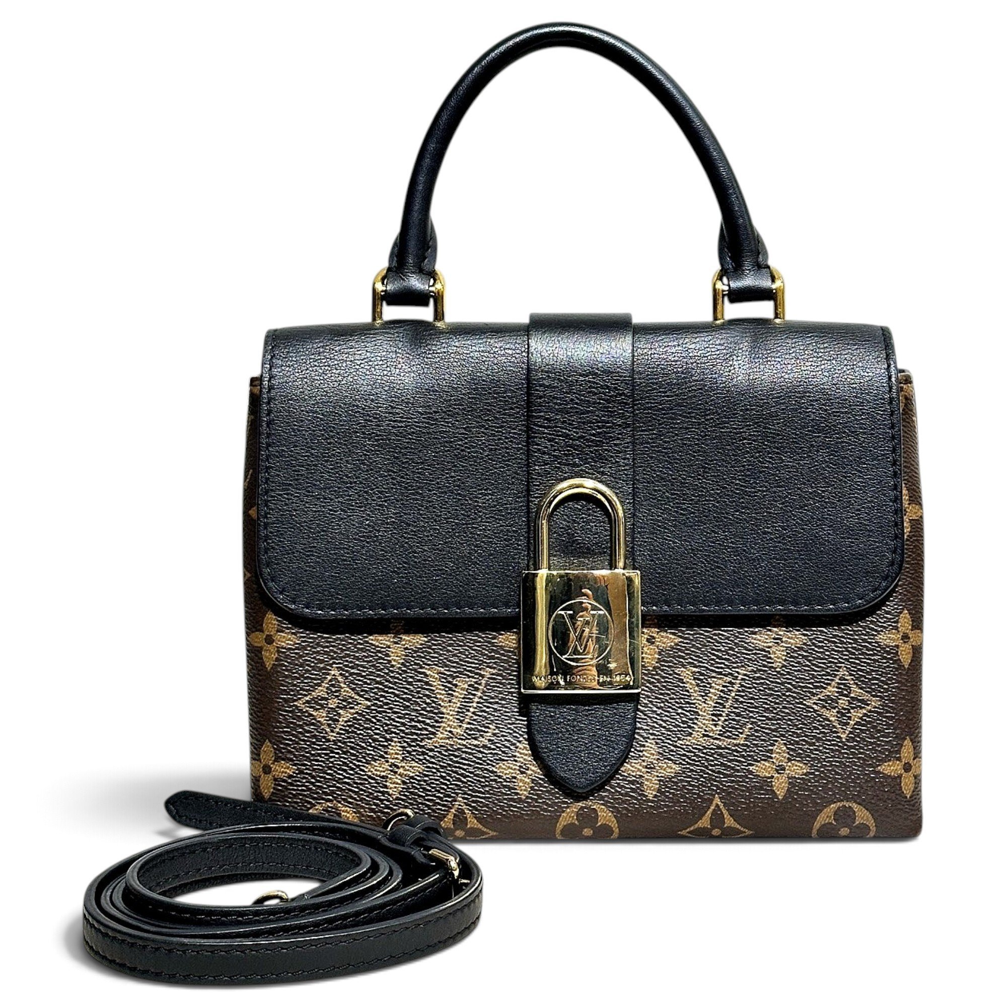 Locky BB leather handbag