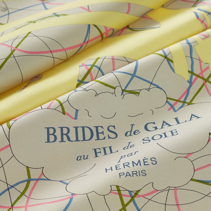 Brides De Gala Au Fil De Soie Scarf 90