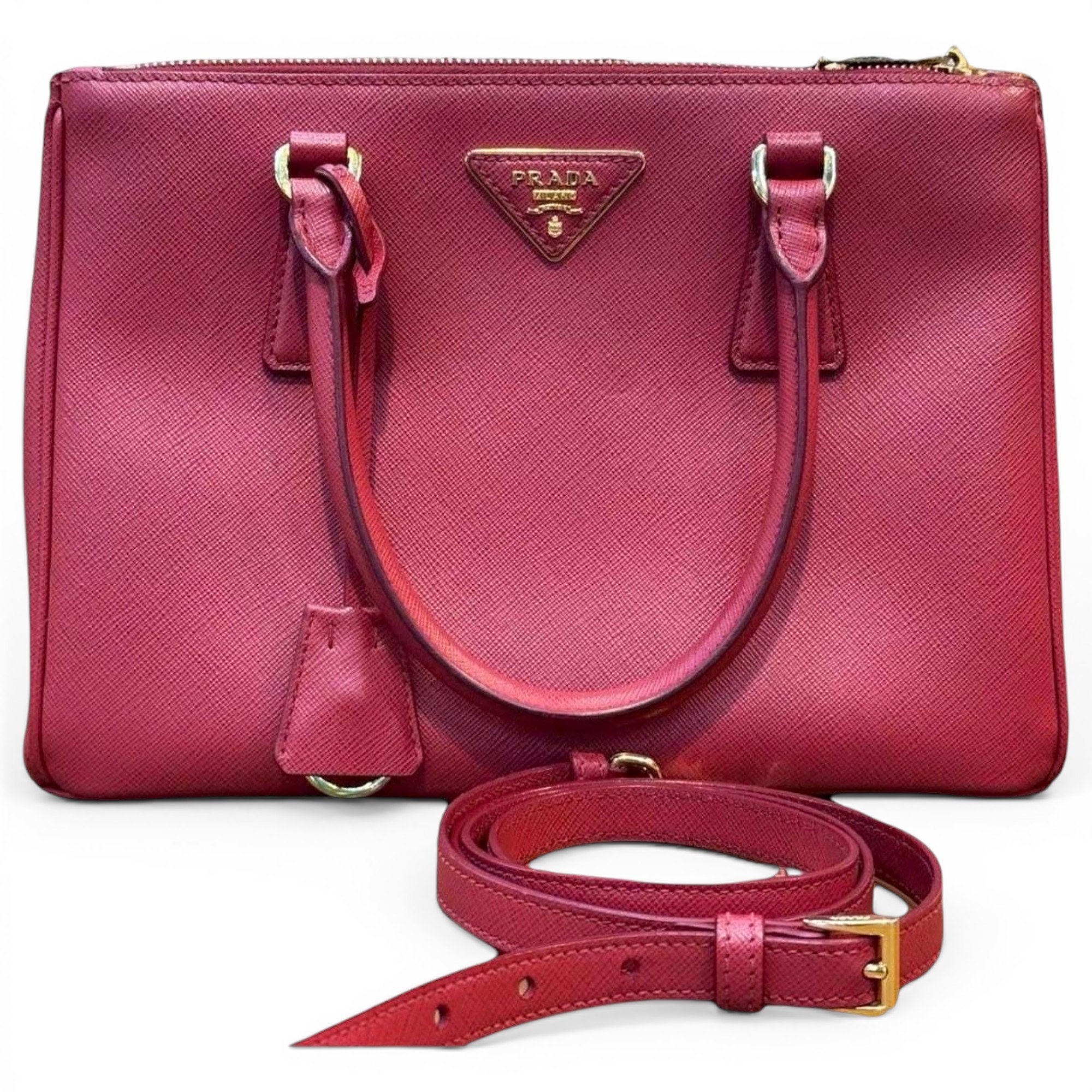 Galleria leather handbag