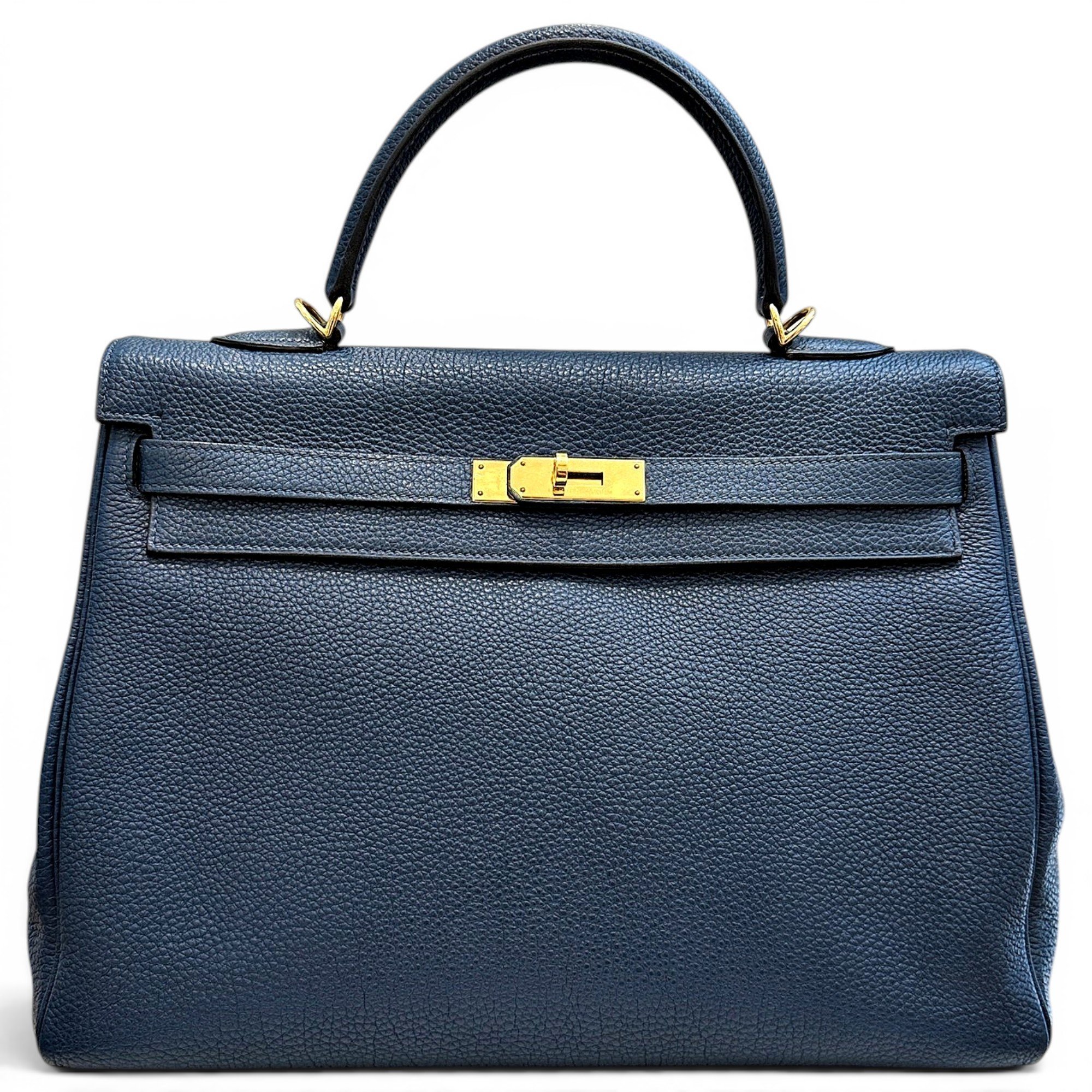 Kelly 35 leather handbag