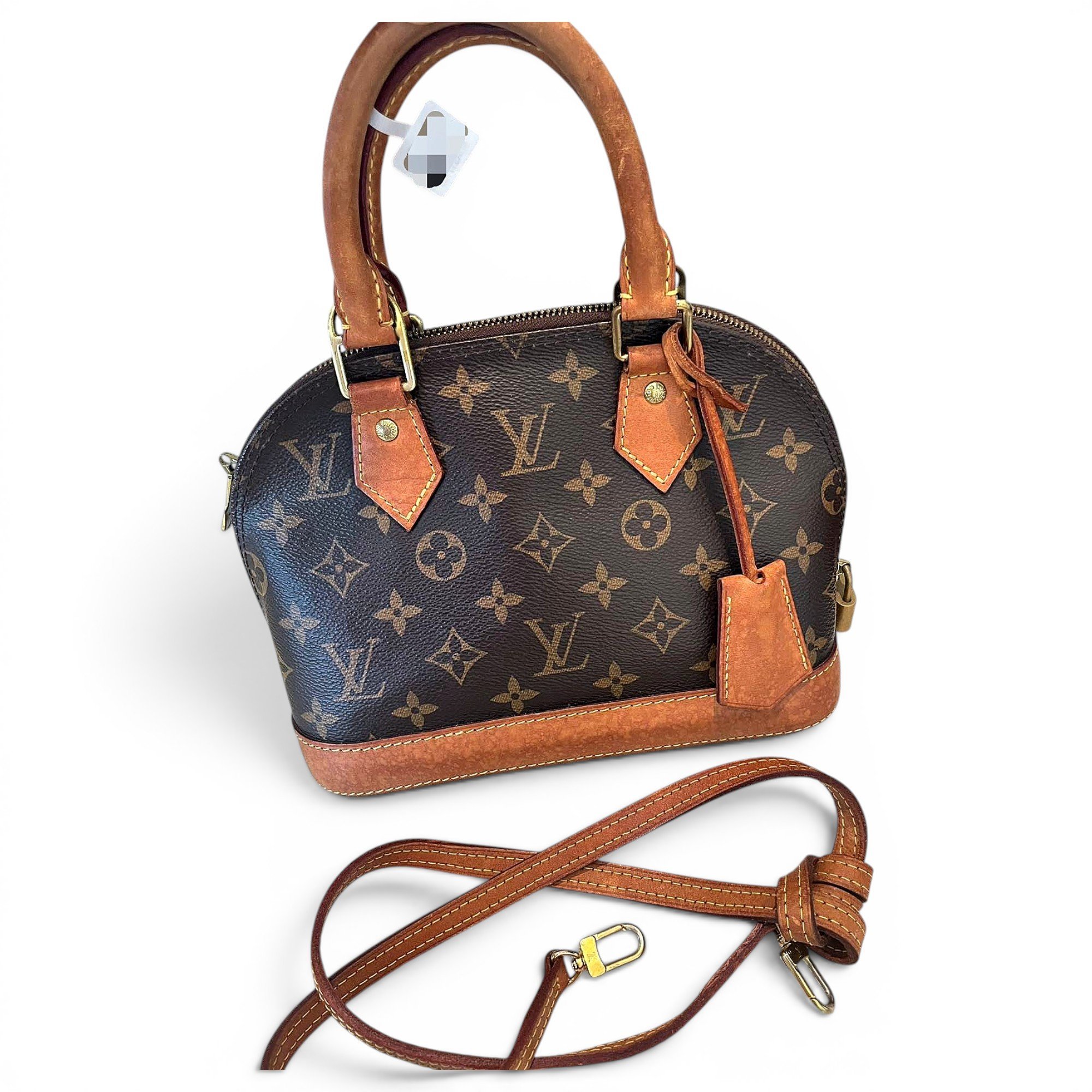 Alma BB leather handbag