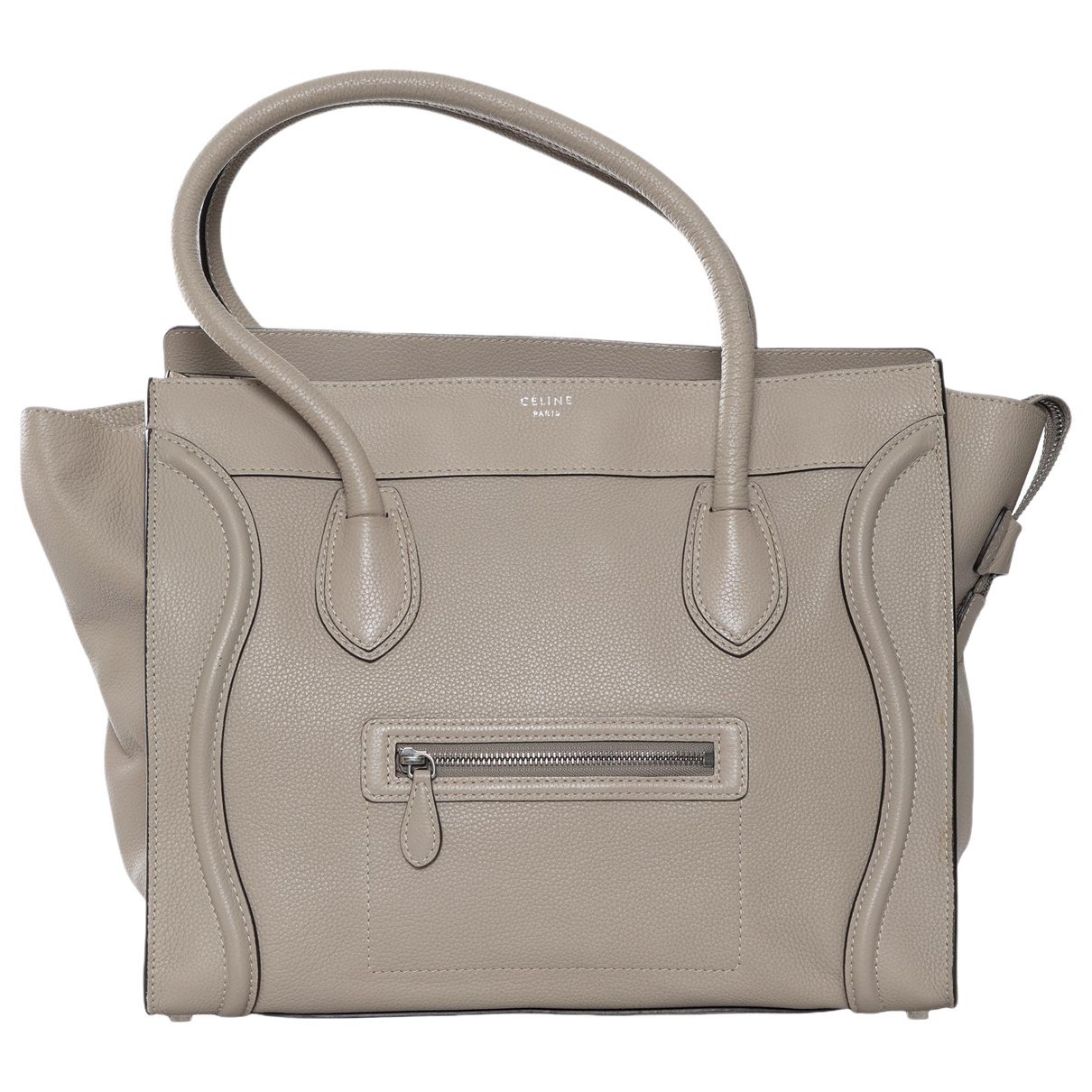 Luggage leather tote