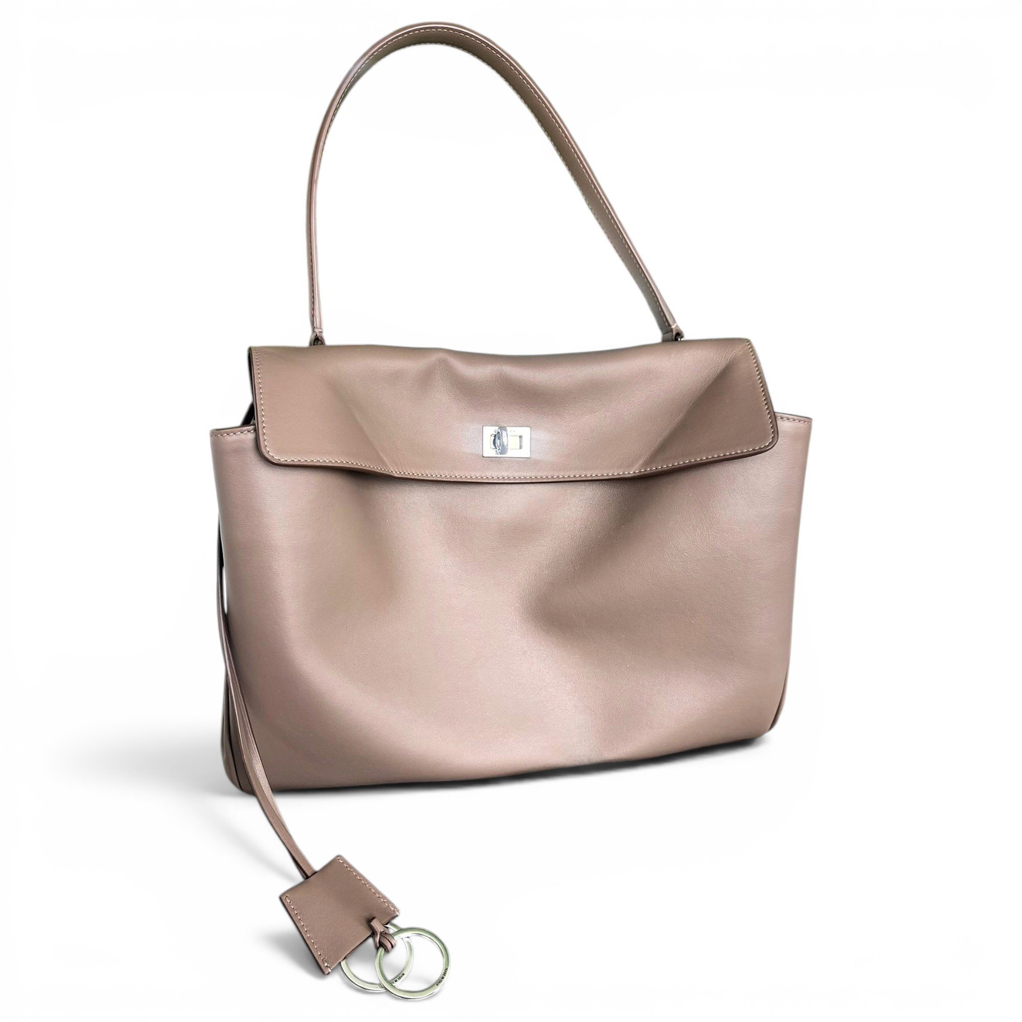 Leather handbag