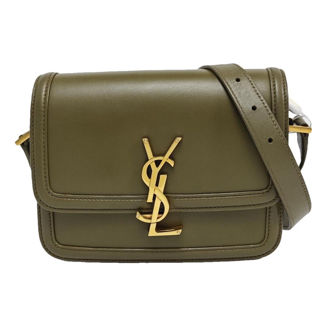 Solférino leather handbag