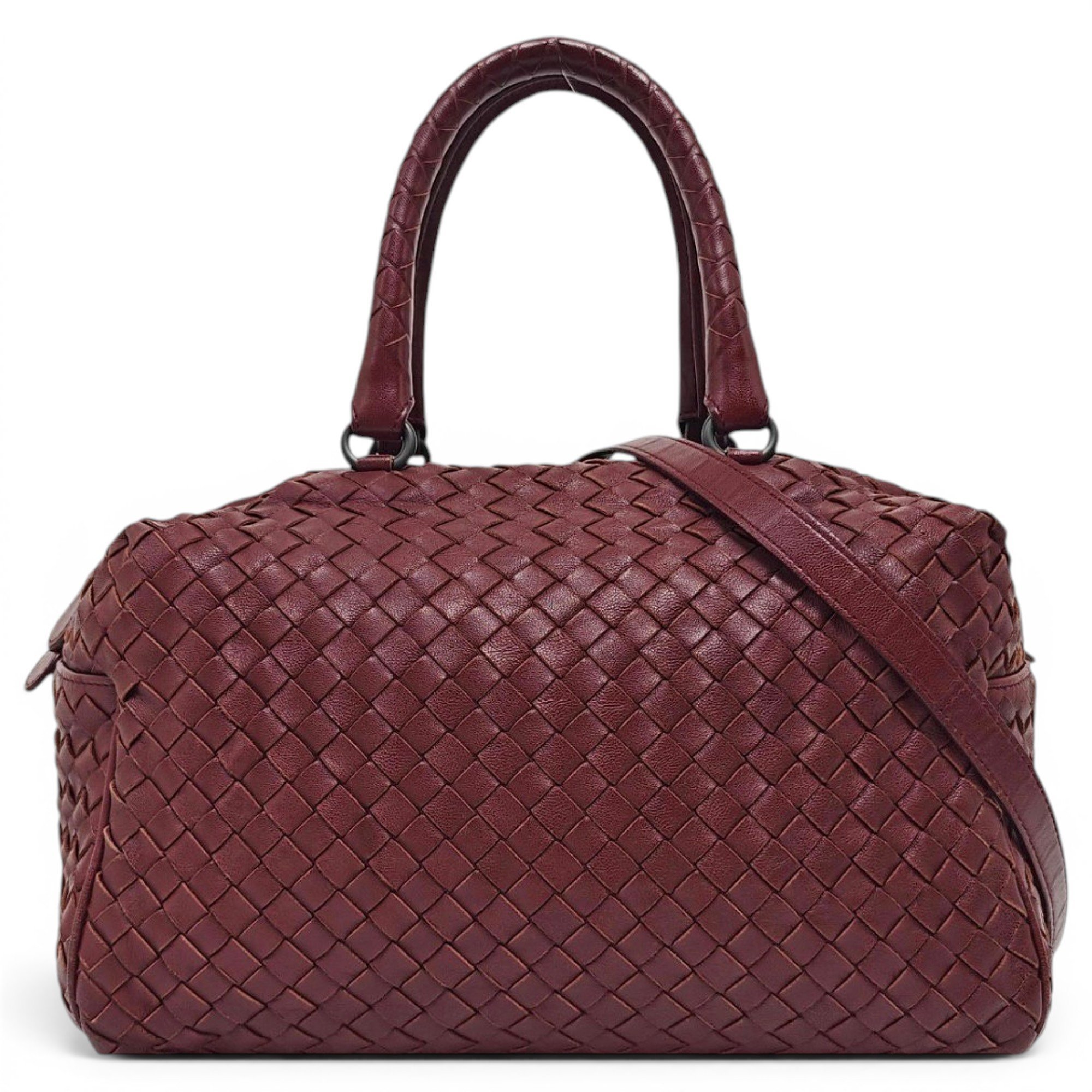 Leather handbag