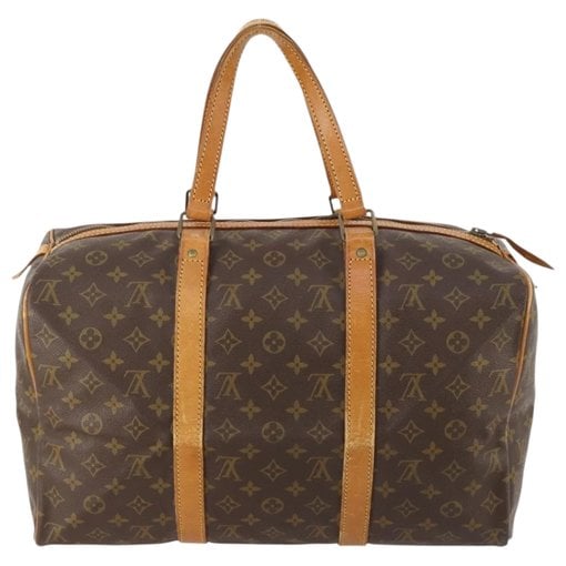 Sac souple leather bowling bag