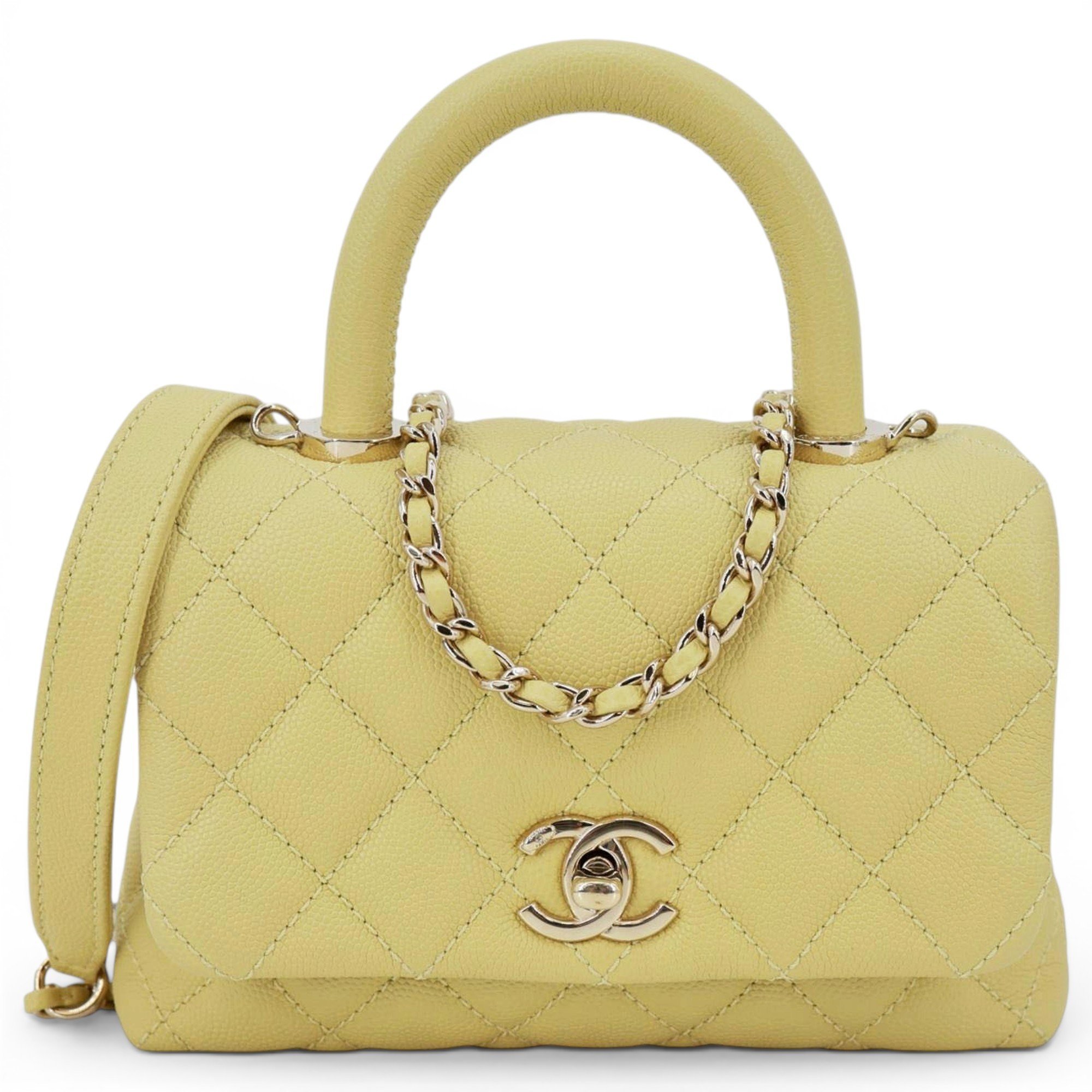Leather handbag