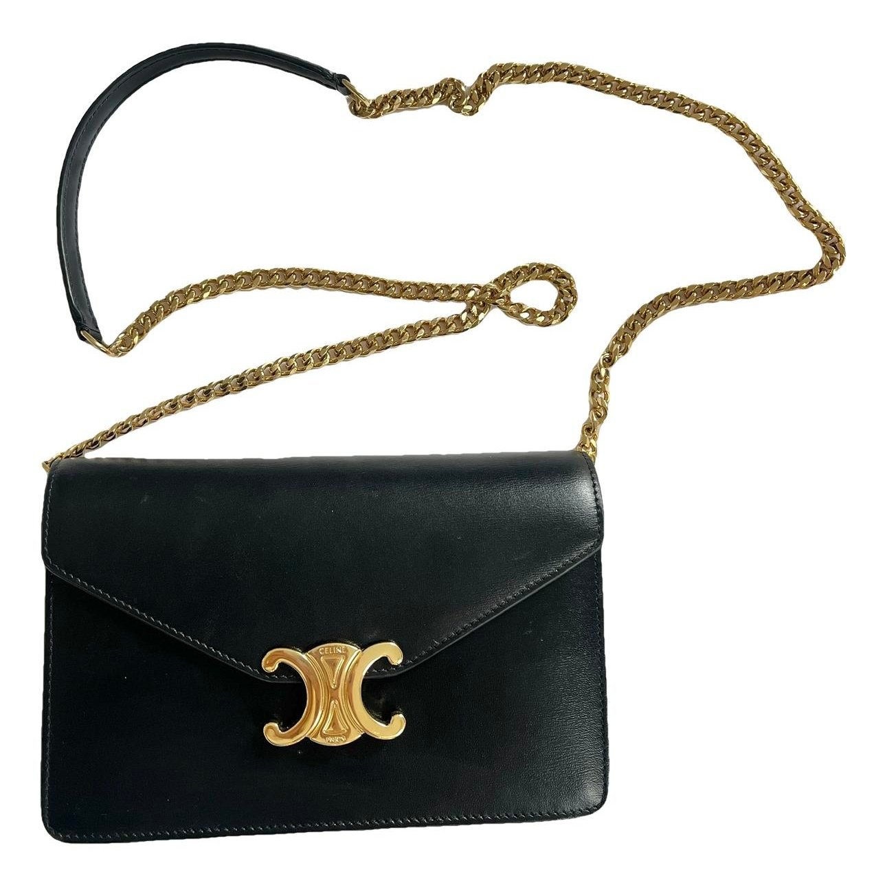 Wallet On Chain Margo leather handbag