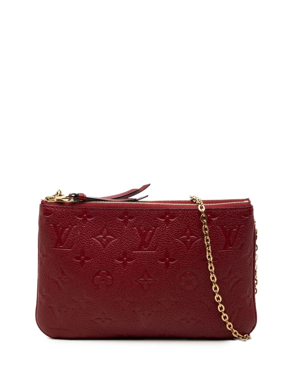 2019 Monogram Empreinte Double Zip Pochette crossbody bag