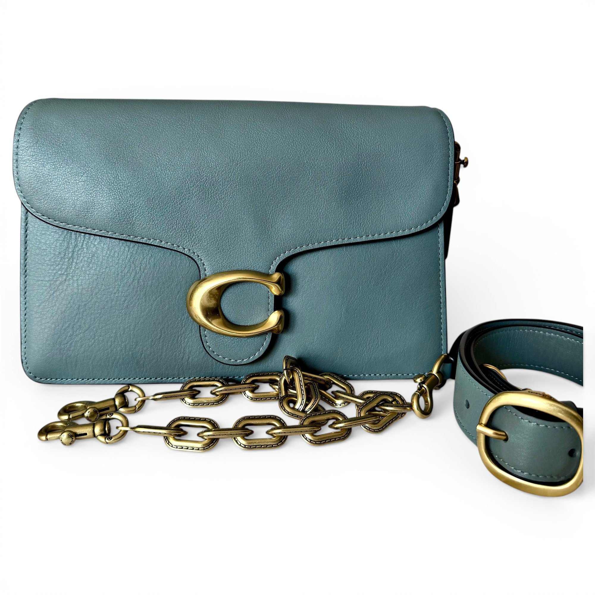 Tabby leather crossbody bag