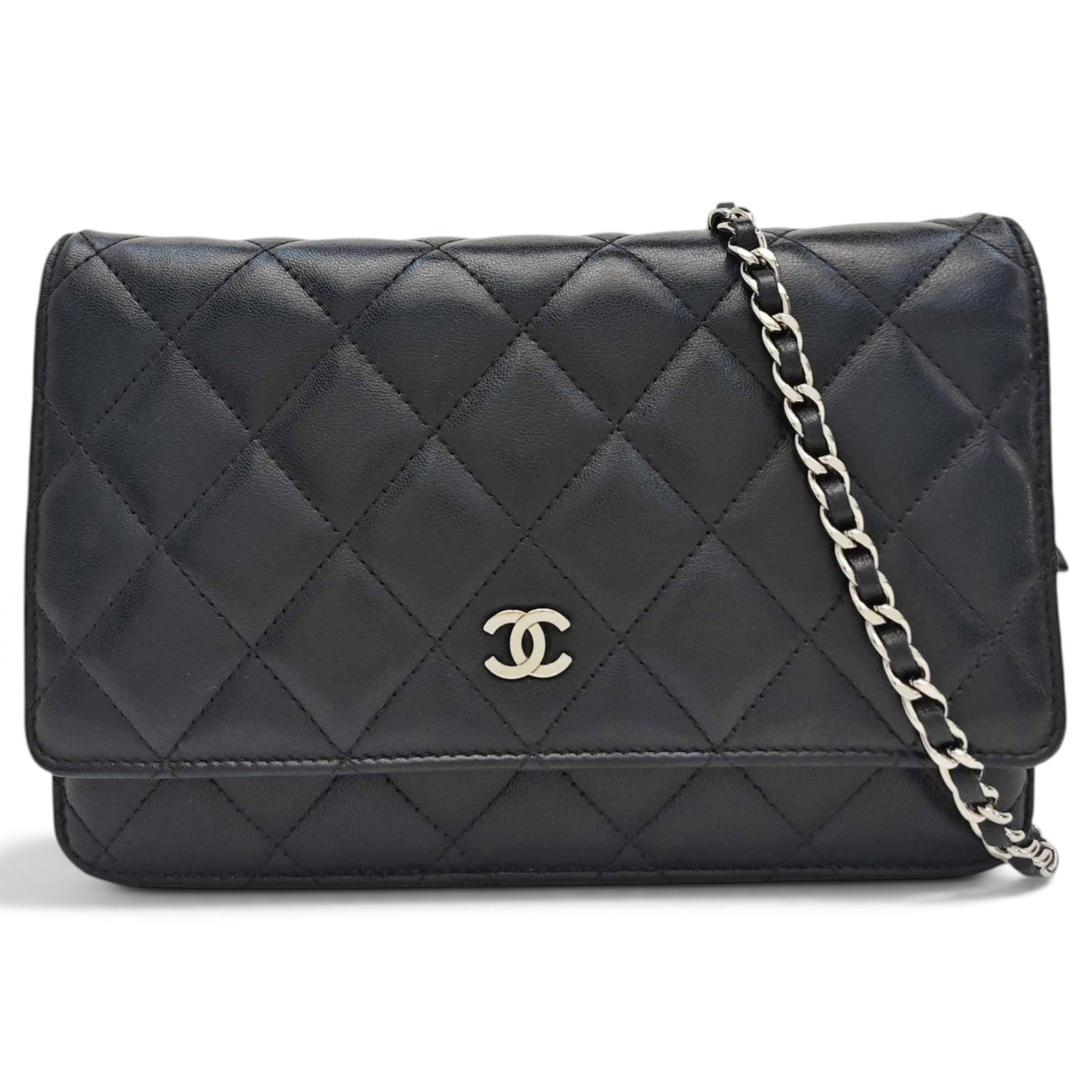 Wallet On Chain Timeless/Classique leather crossbody bag
