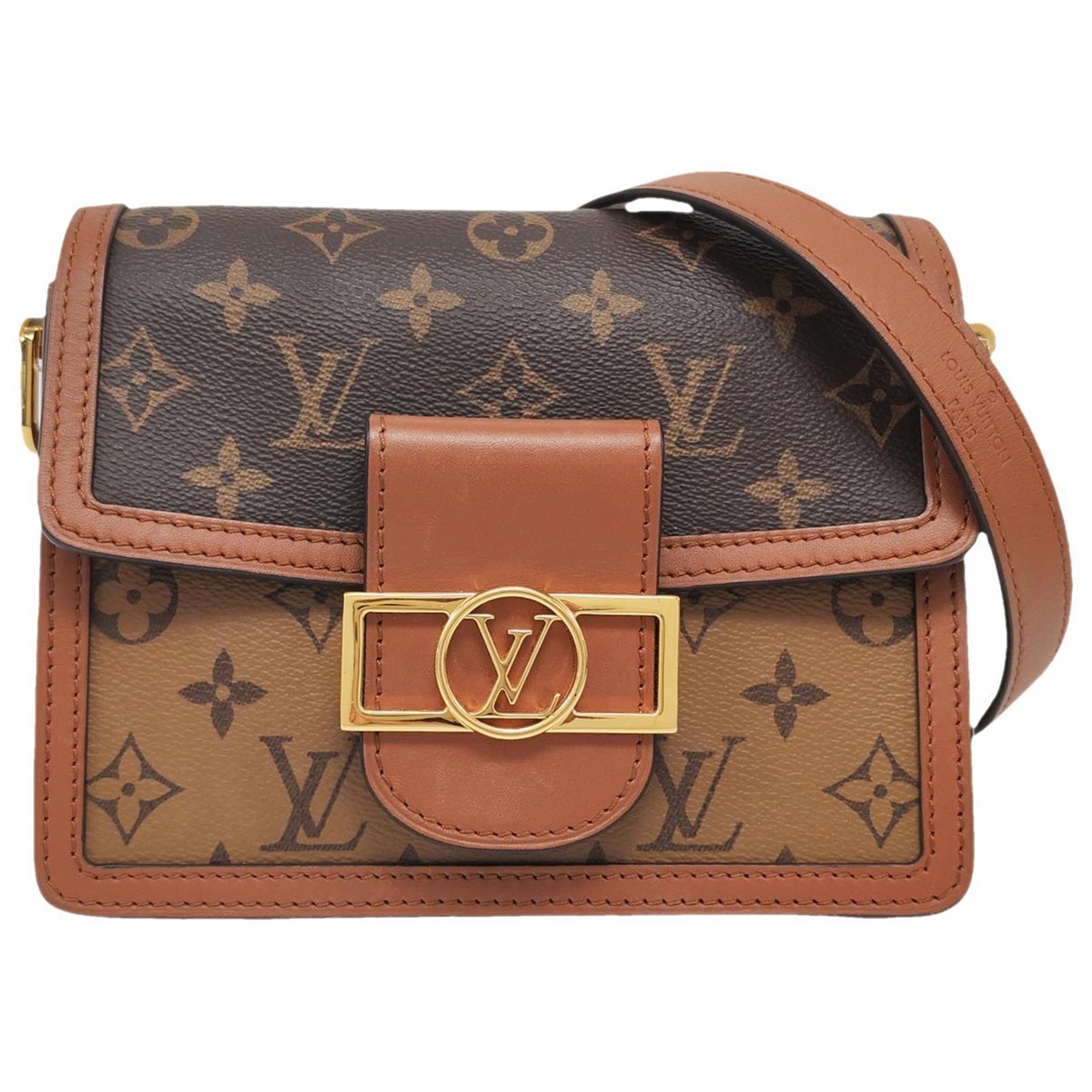 Dauphine leather mini bag