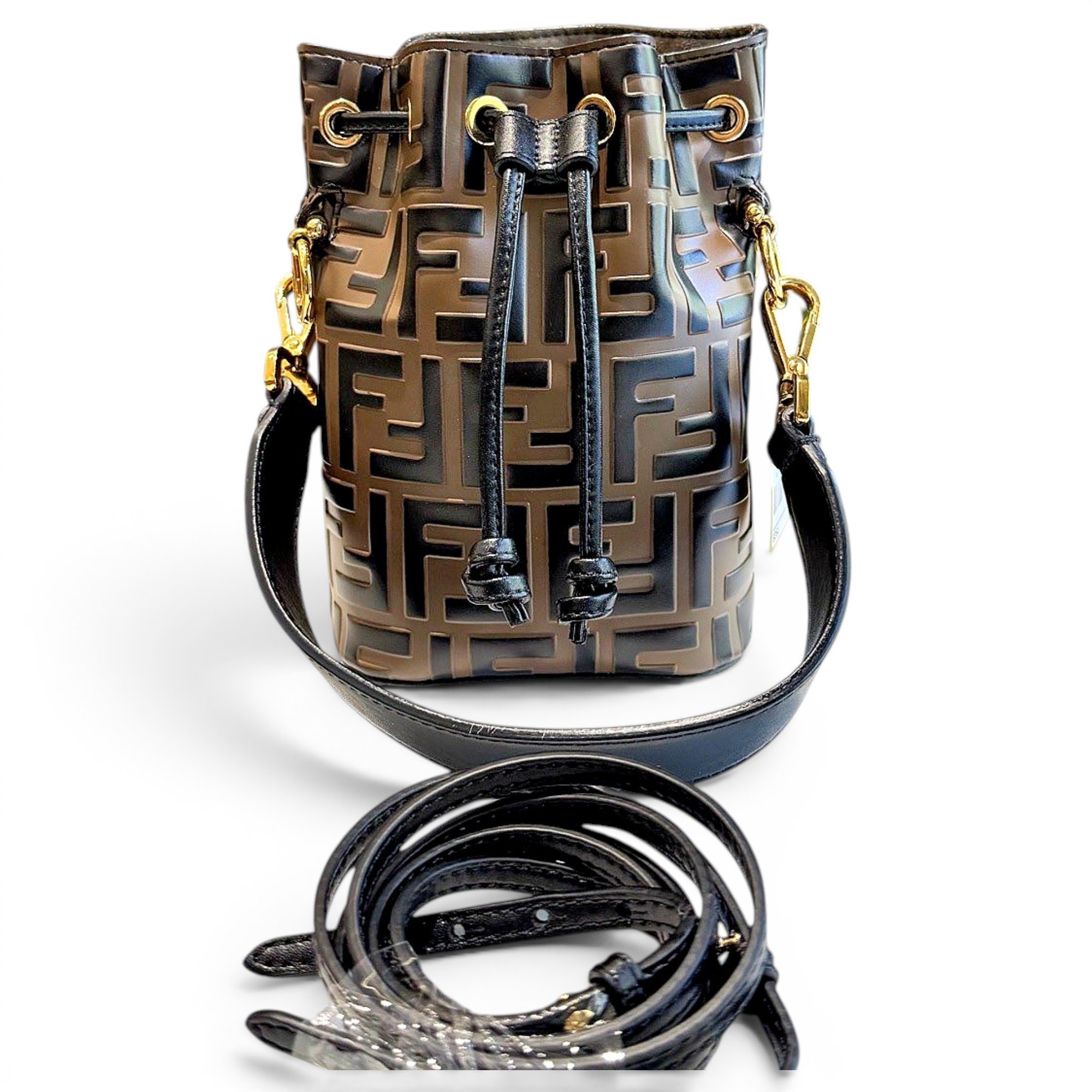 Mon Trésor leather crossbody bag