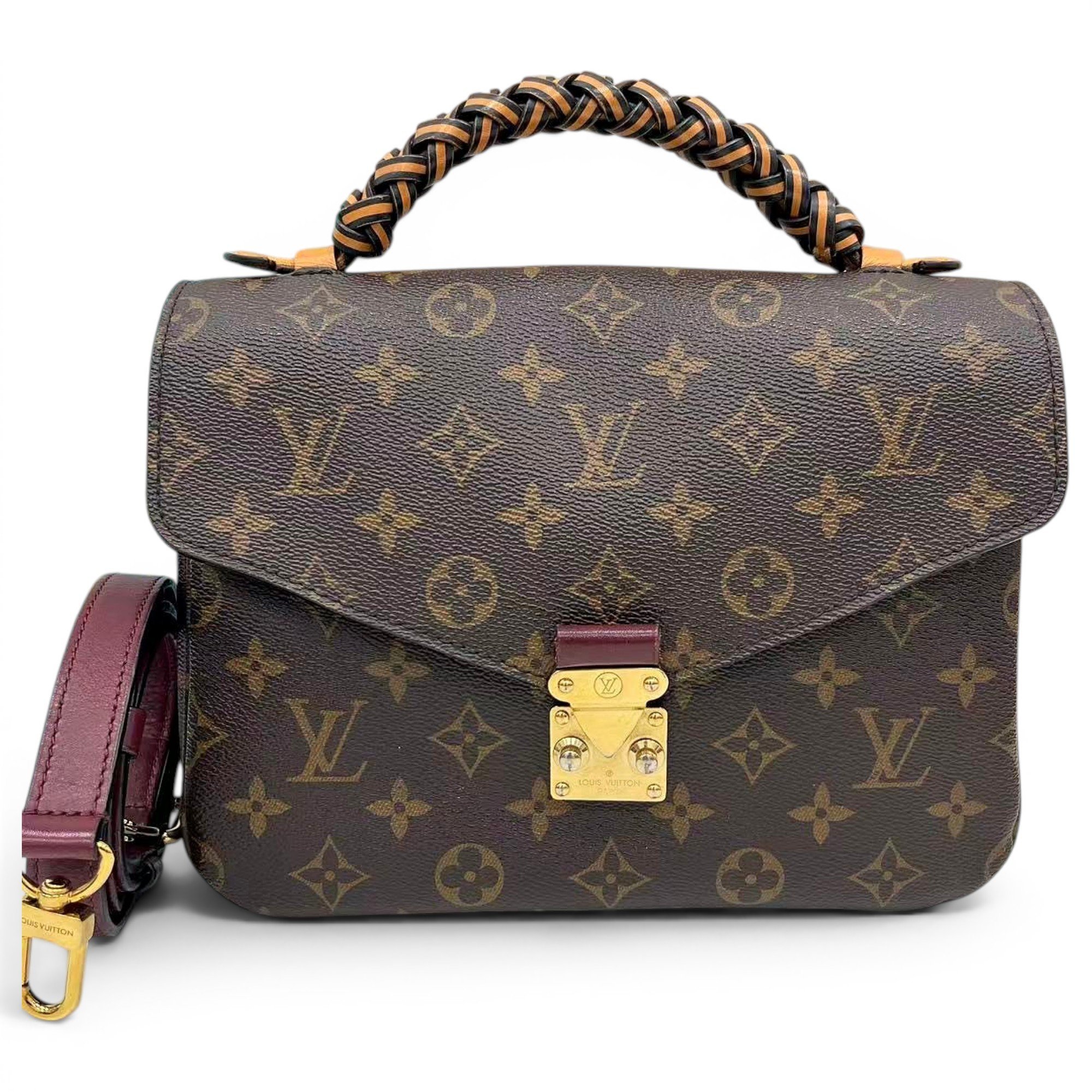Metis leather crossbody bag