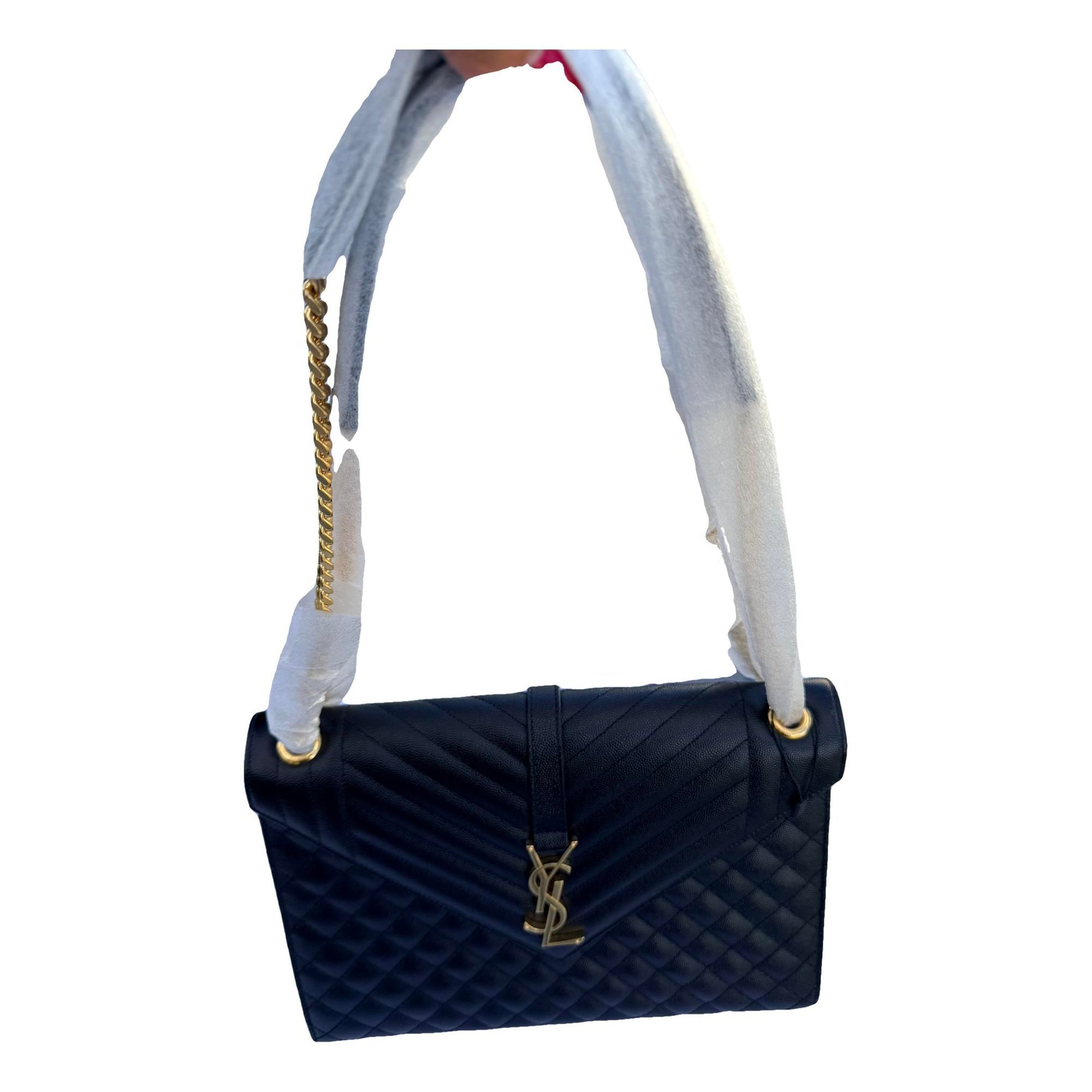 Satchel Monogramme leather crossbody bag