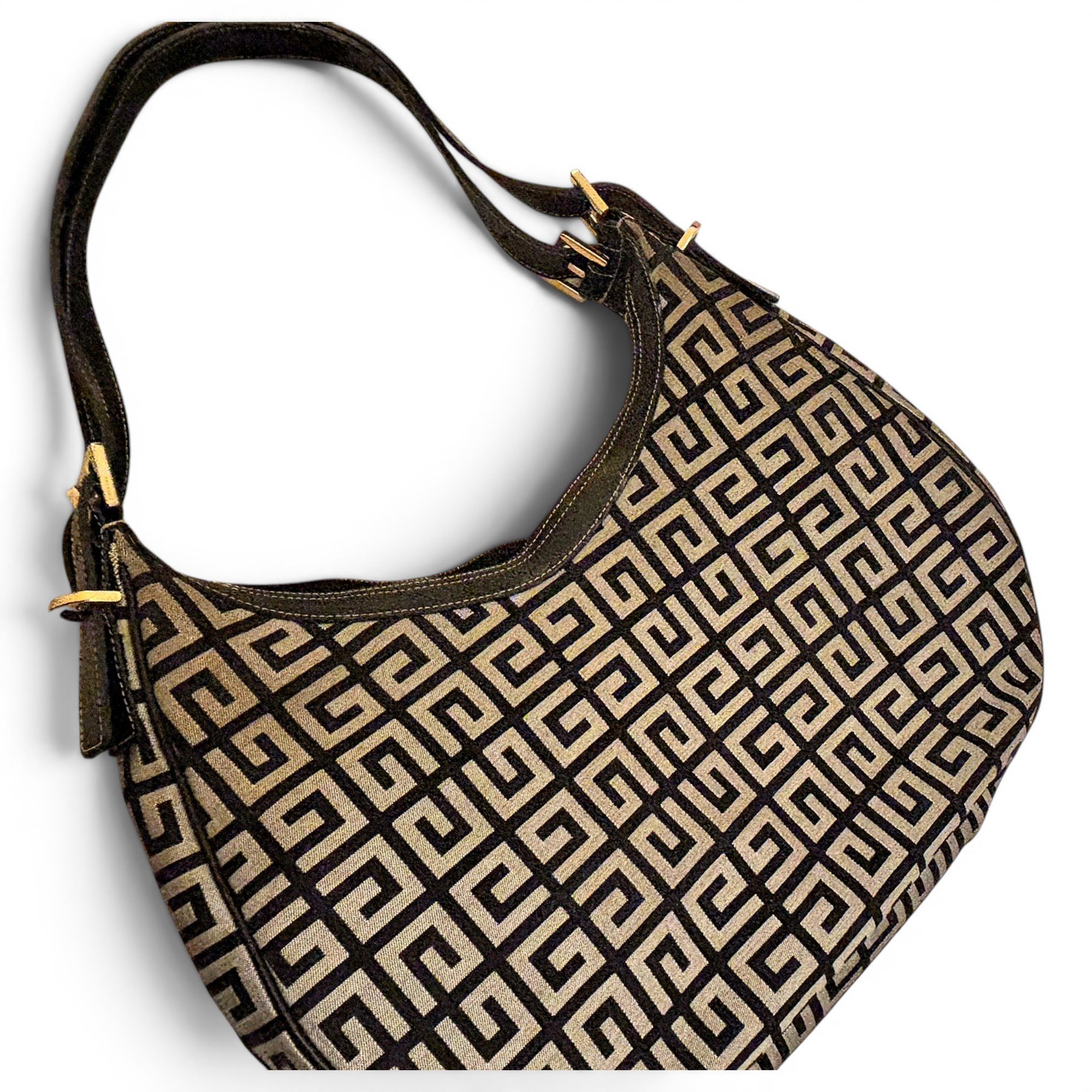Moon Cut Out cloth handbag