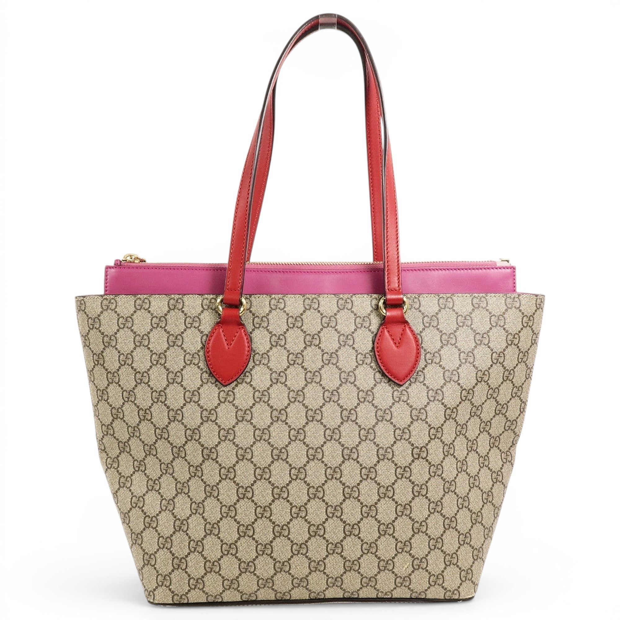 Leather tote