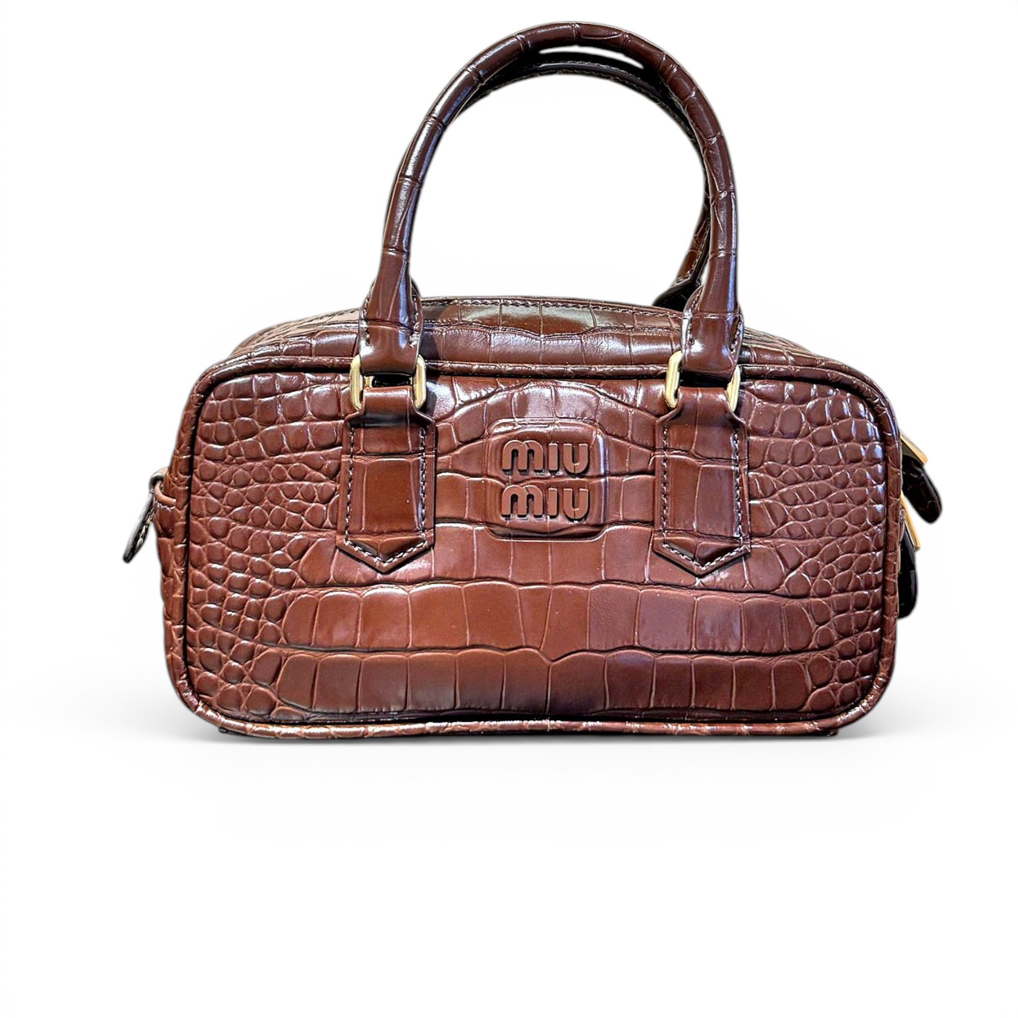 Arcadie leather handbag