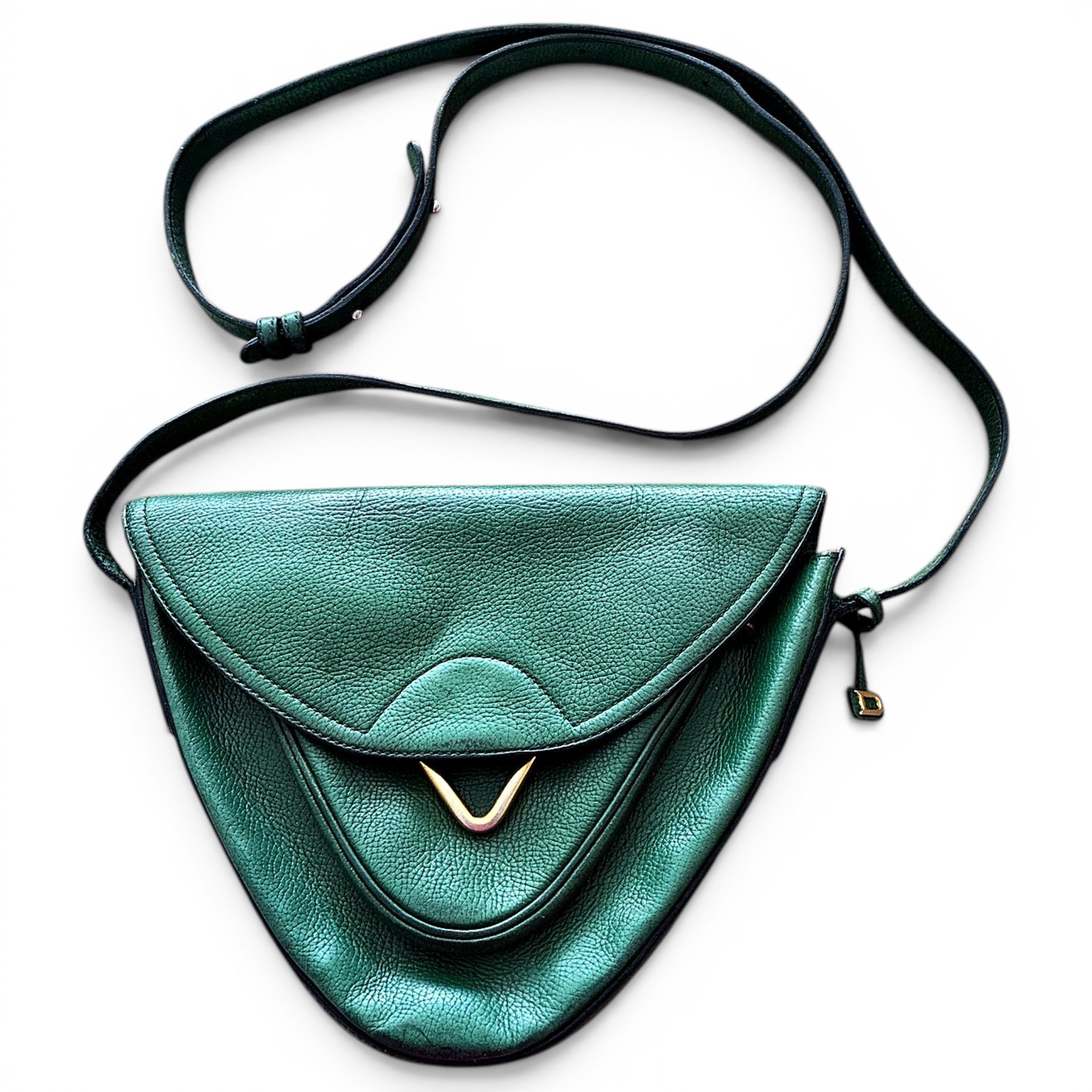 Leather crossbody bag