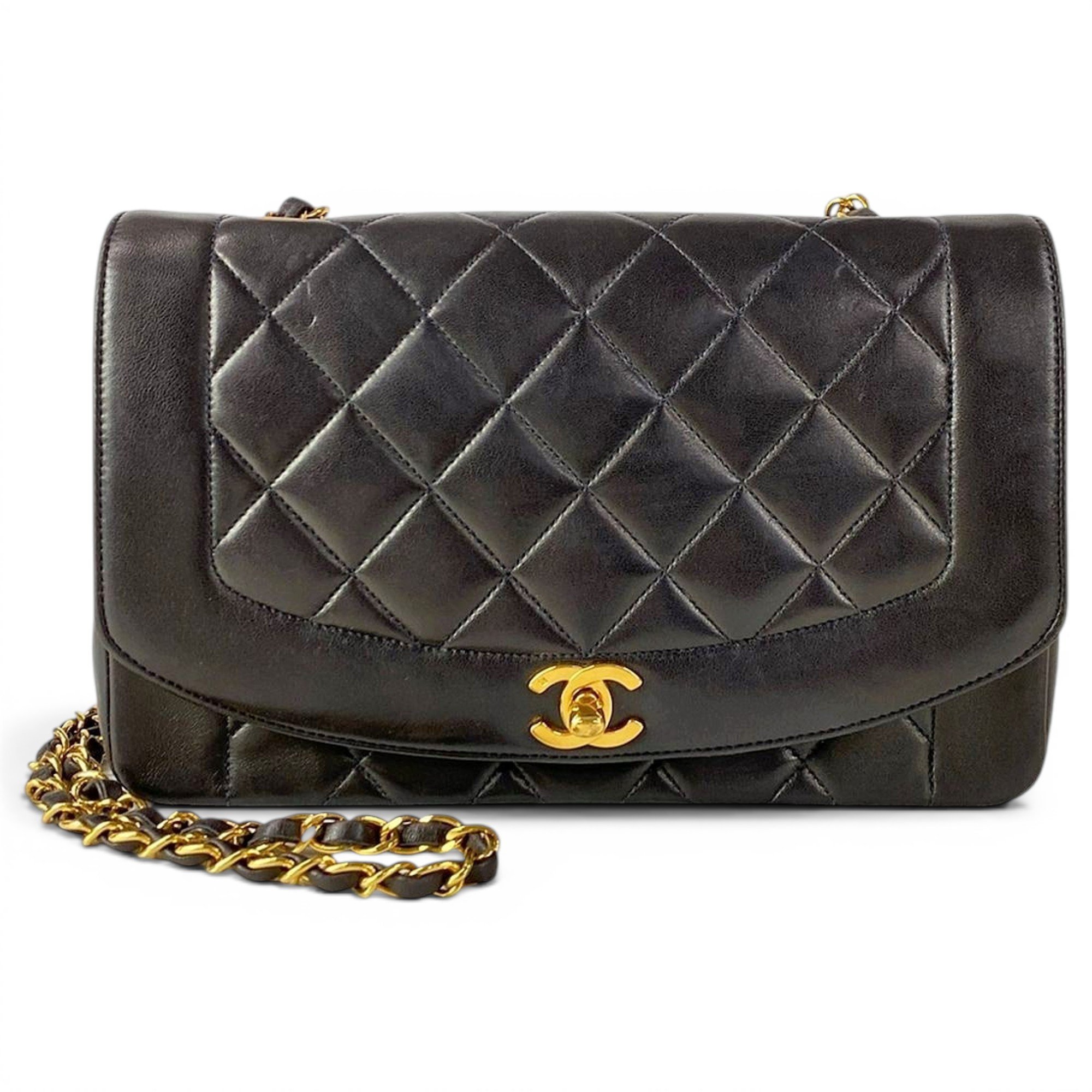 Diana leather handbag