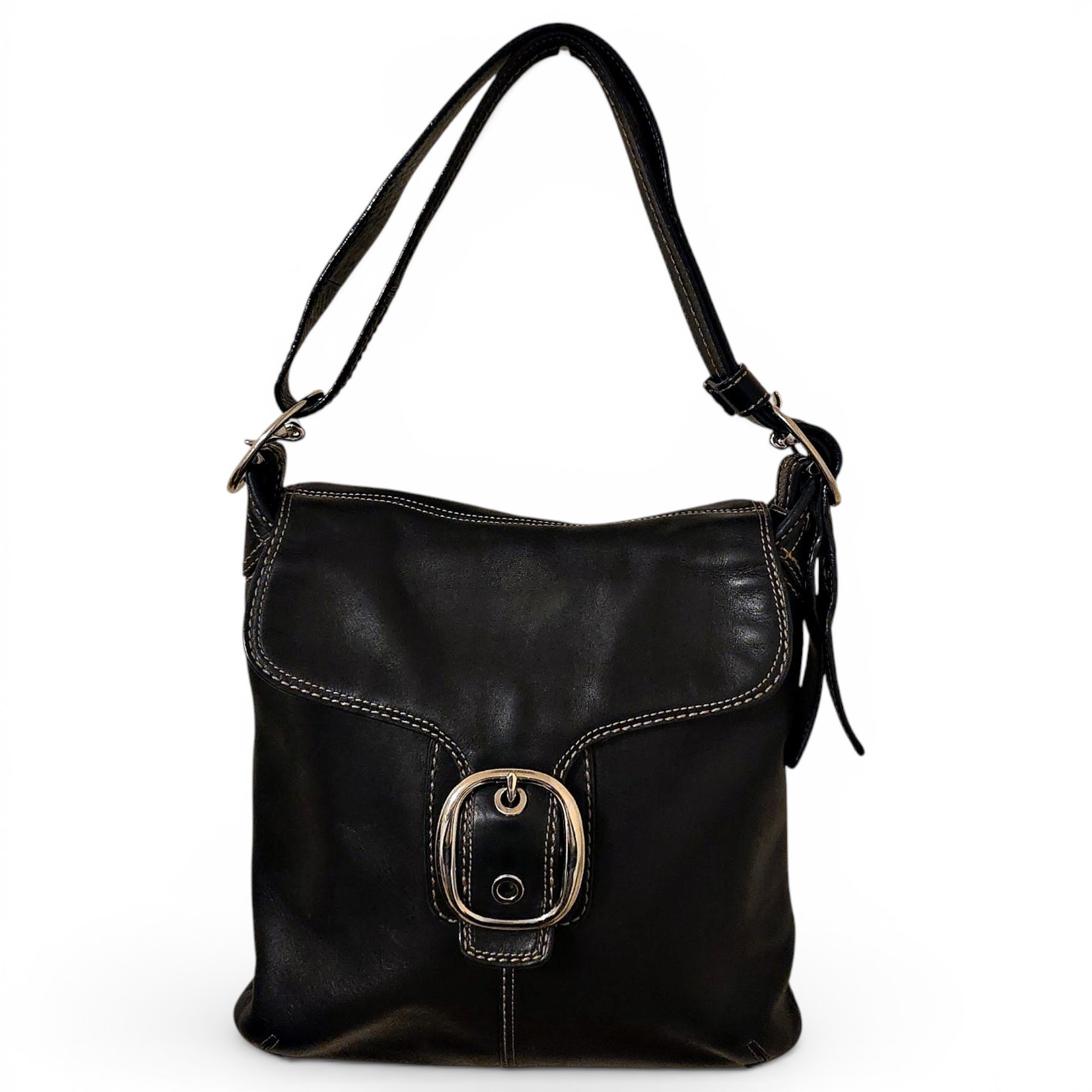 Leather handbag
