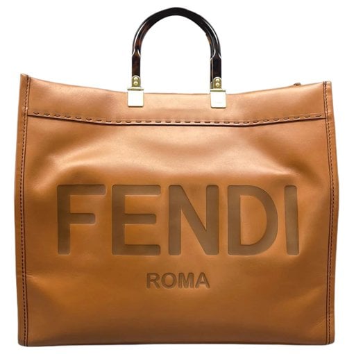 Sunshine leather tote