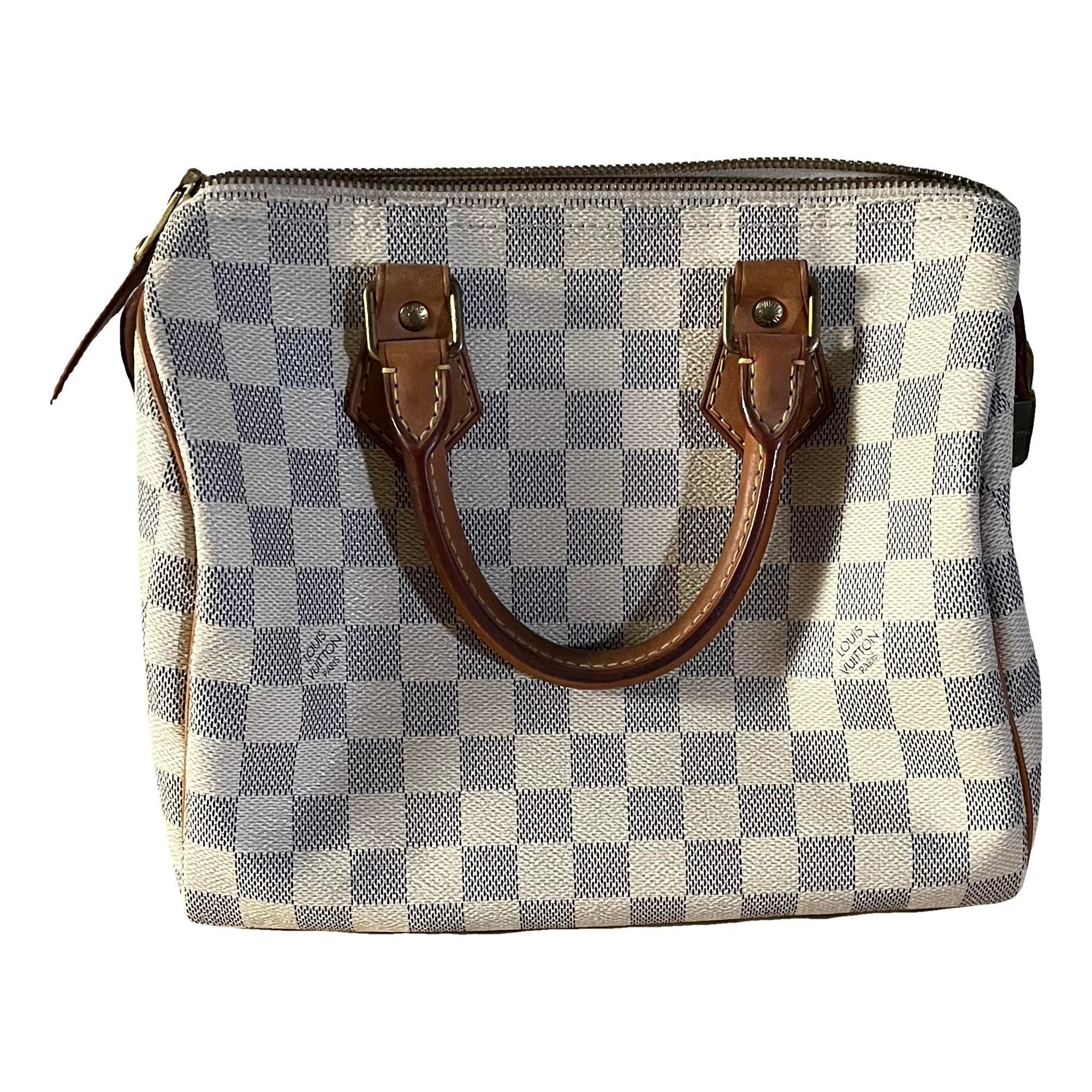 Speedy leather handbag