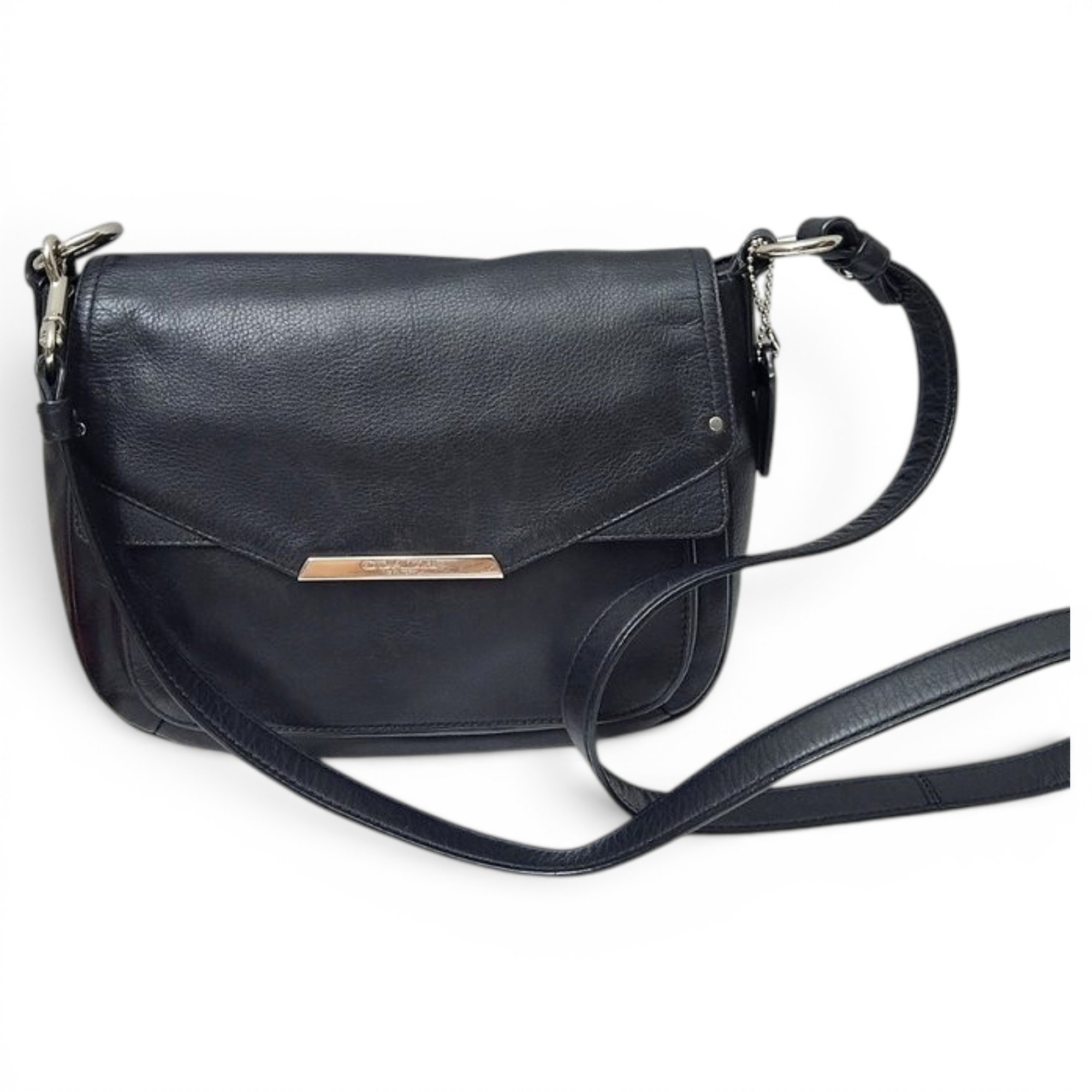 Leather crossbody bag