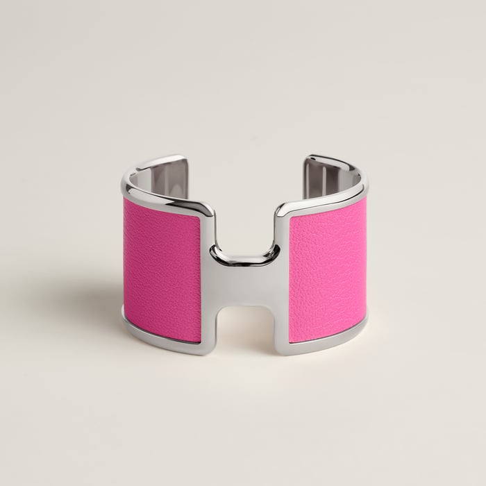 Rose Shocking Olympe Cuff Bracelet