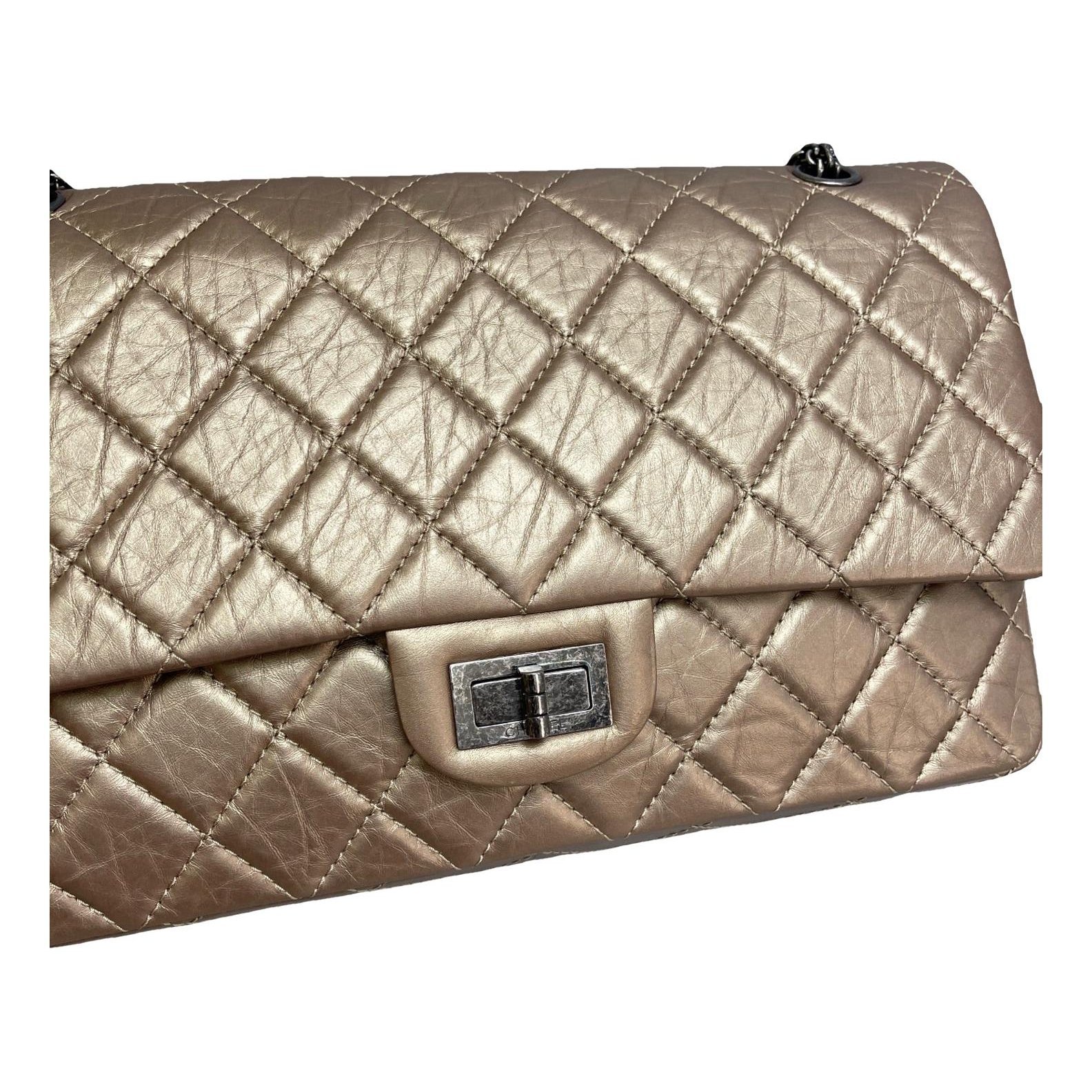 2.55 leather handbag