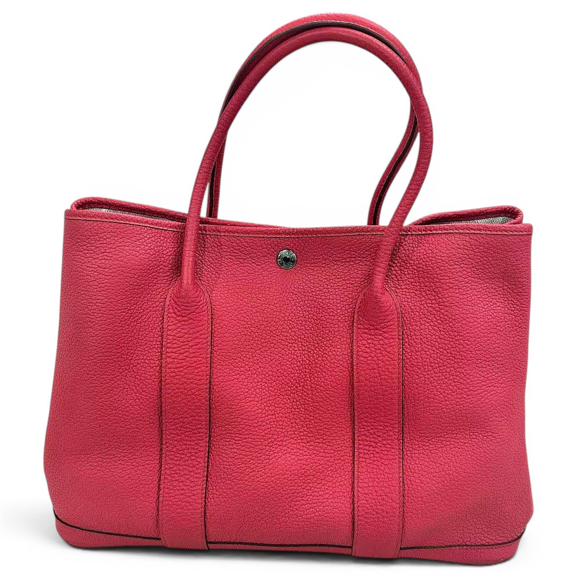 Garden Party leather handbag