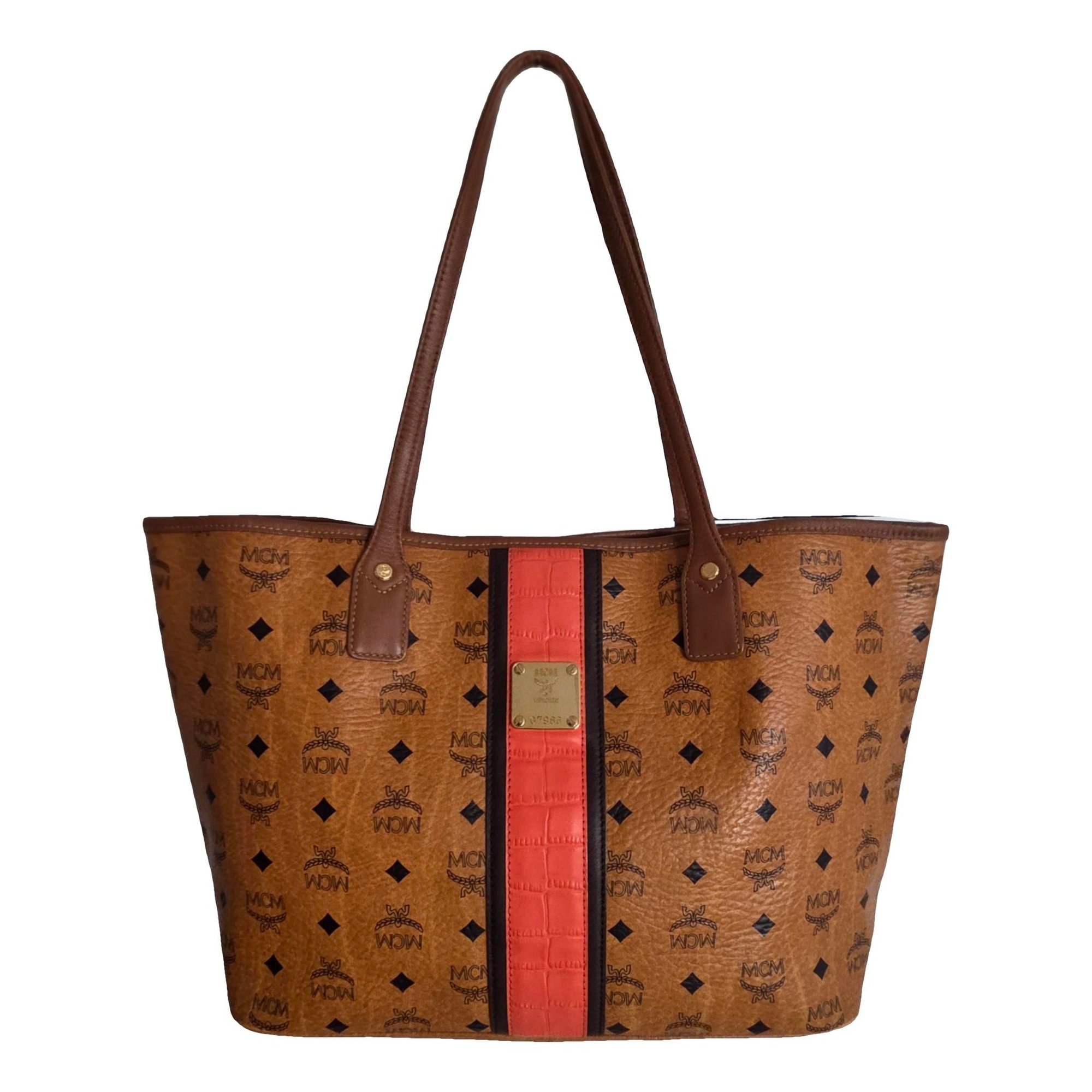 Leather tote