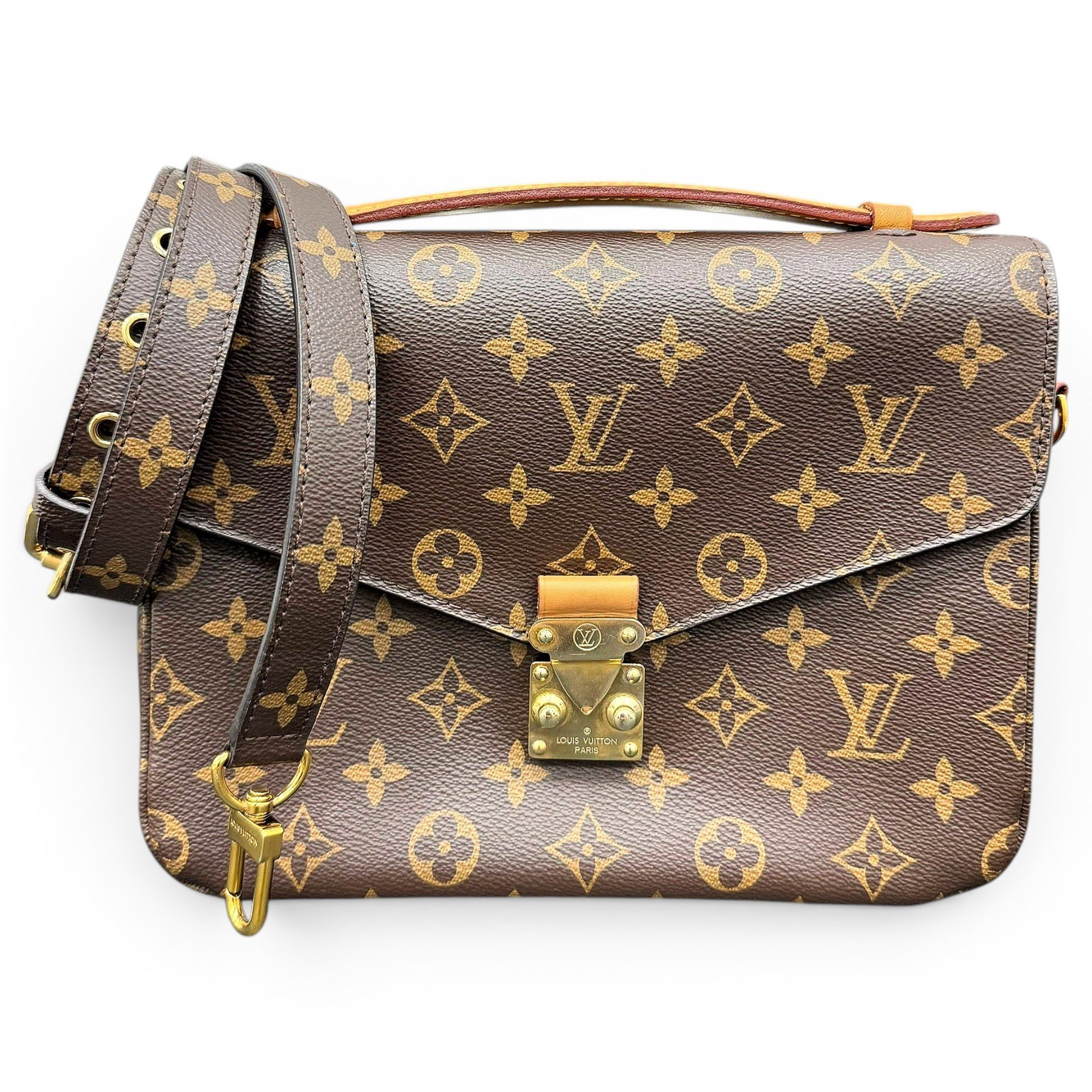Metis leather handbag