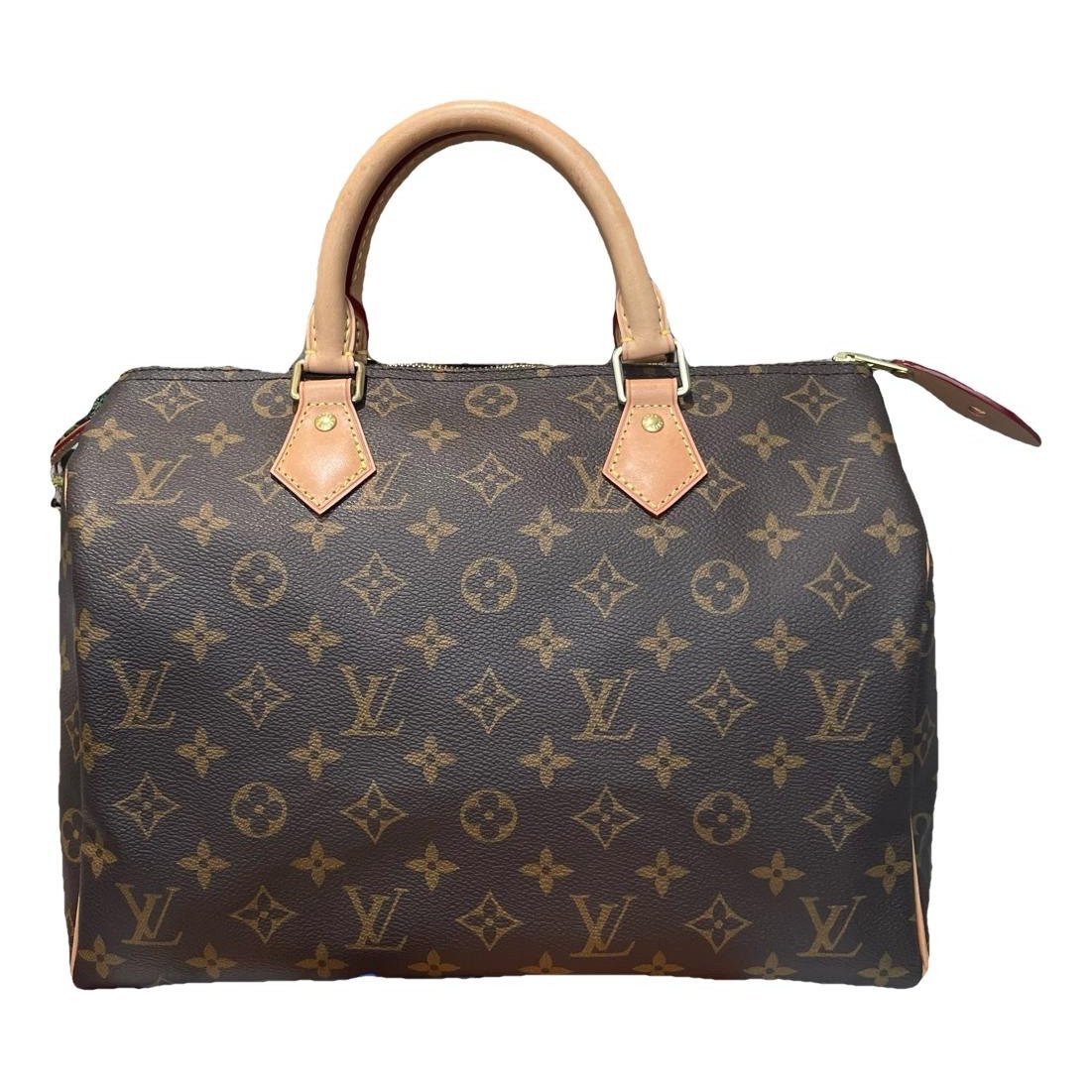 Speedy leather handbag