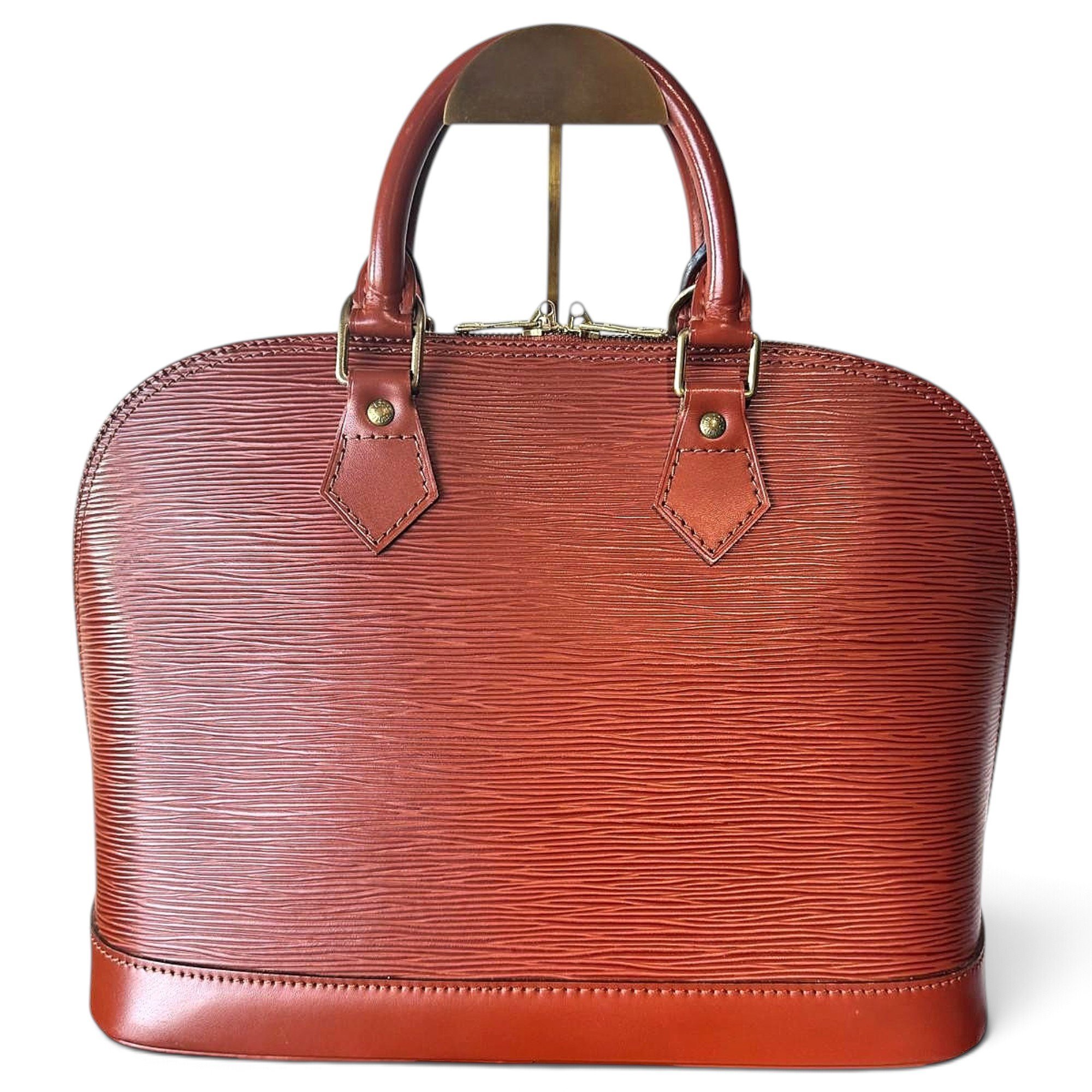 Alma leather handbag
