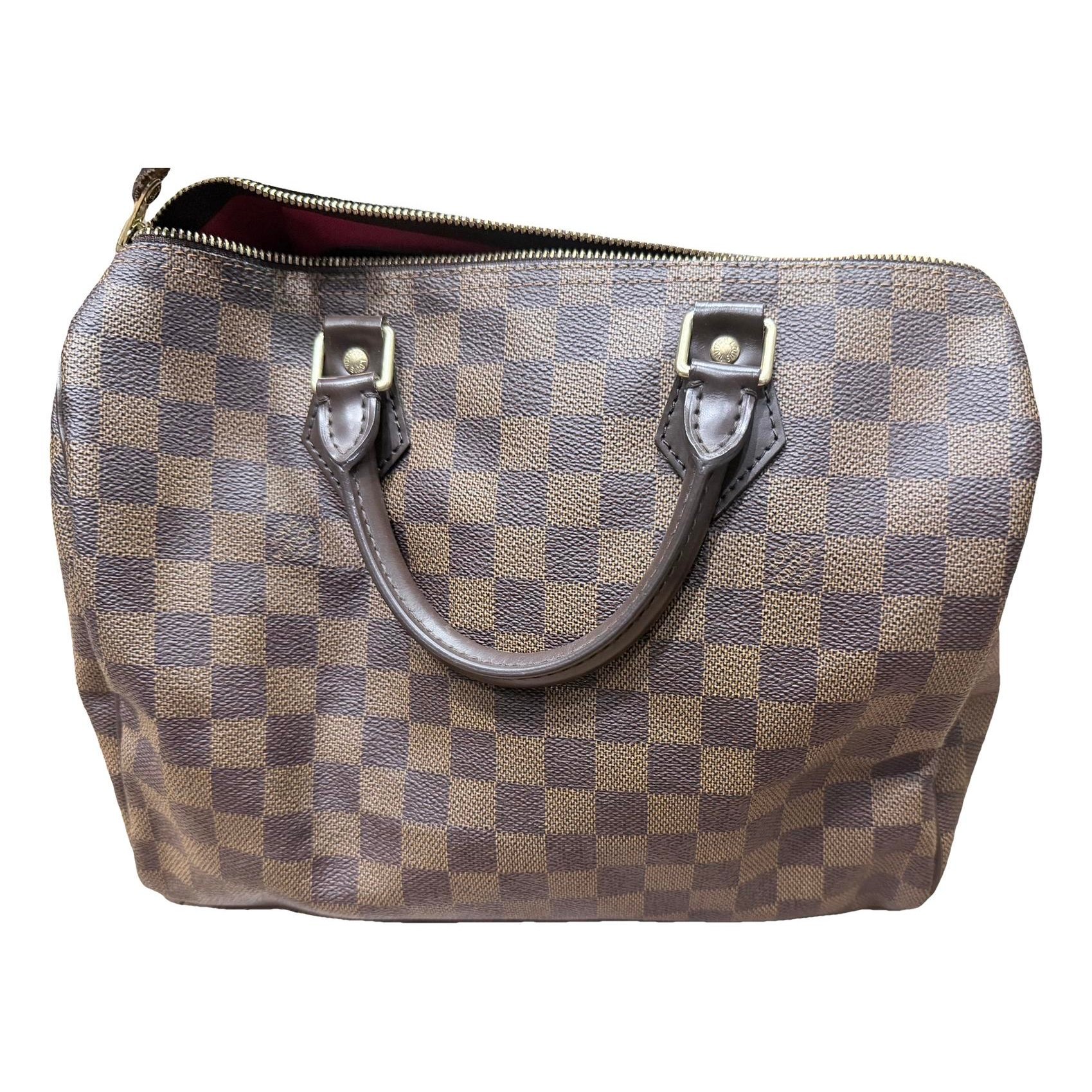 Speedy leather handbag
