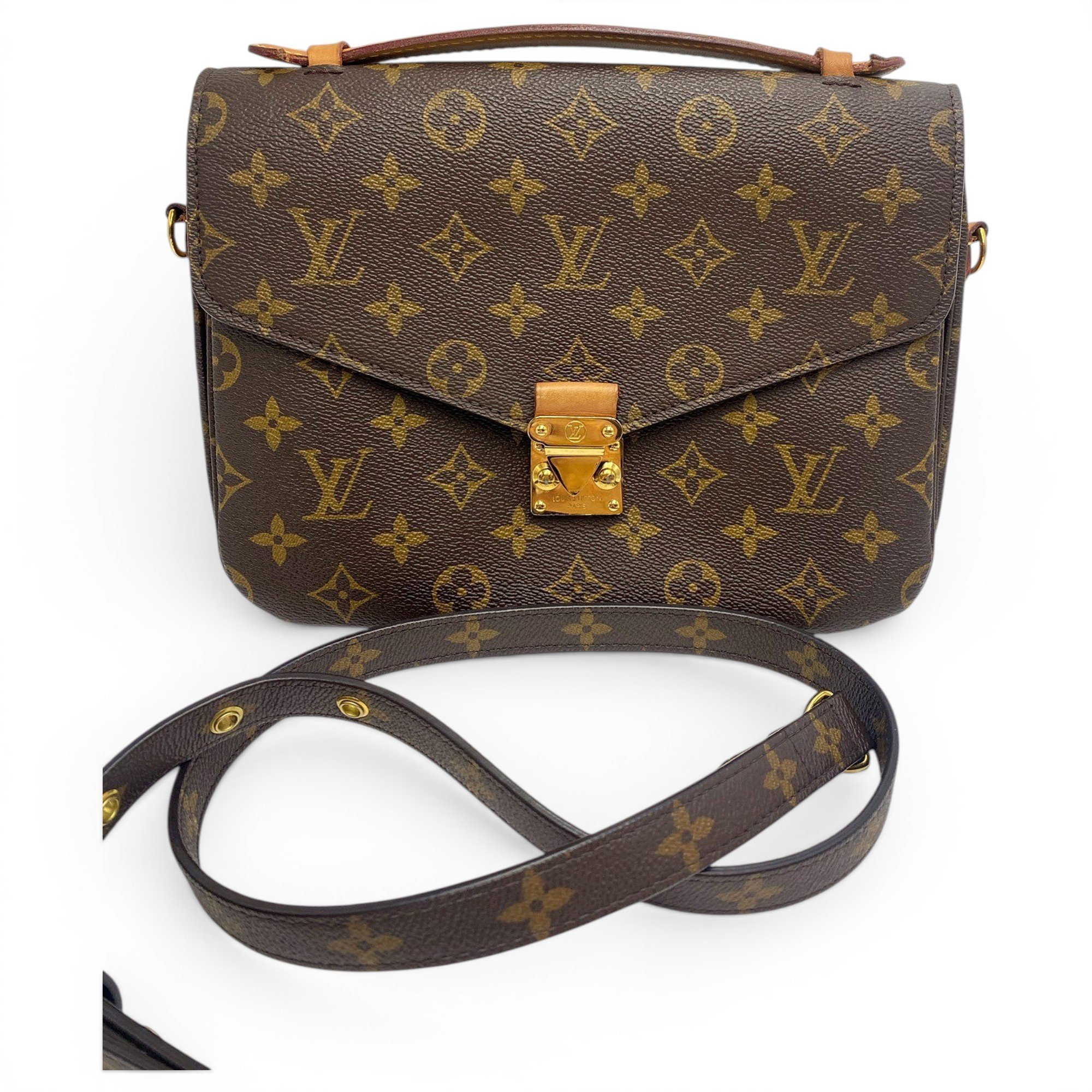 Metis leather crossbody bag