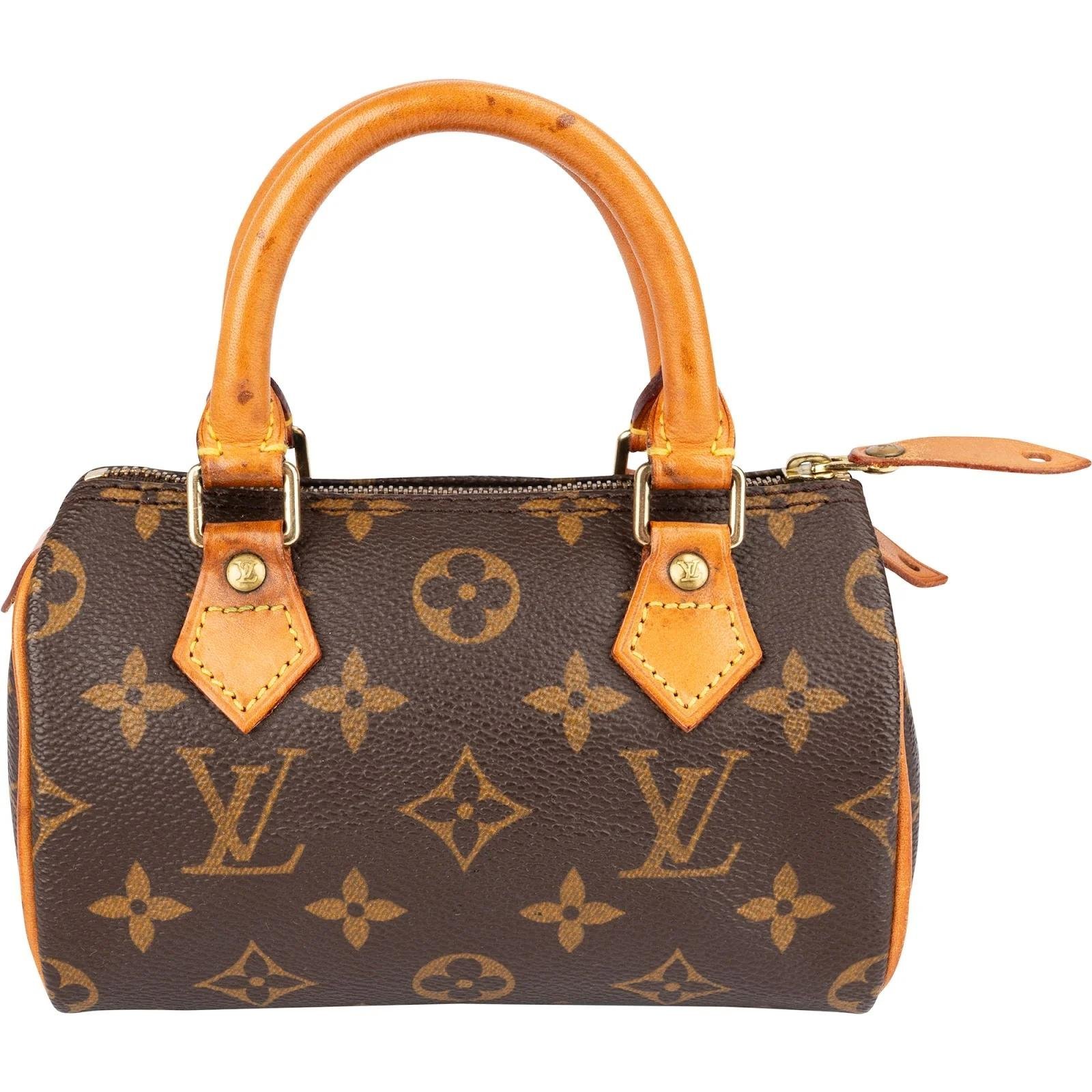 Speedy leather handbag
