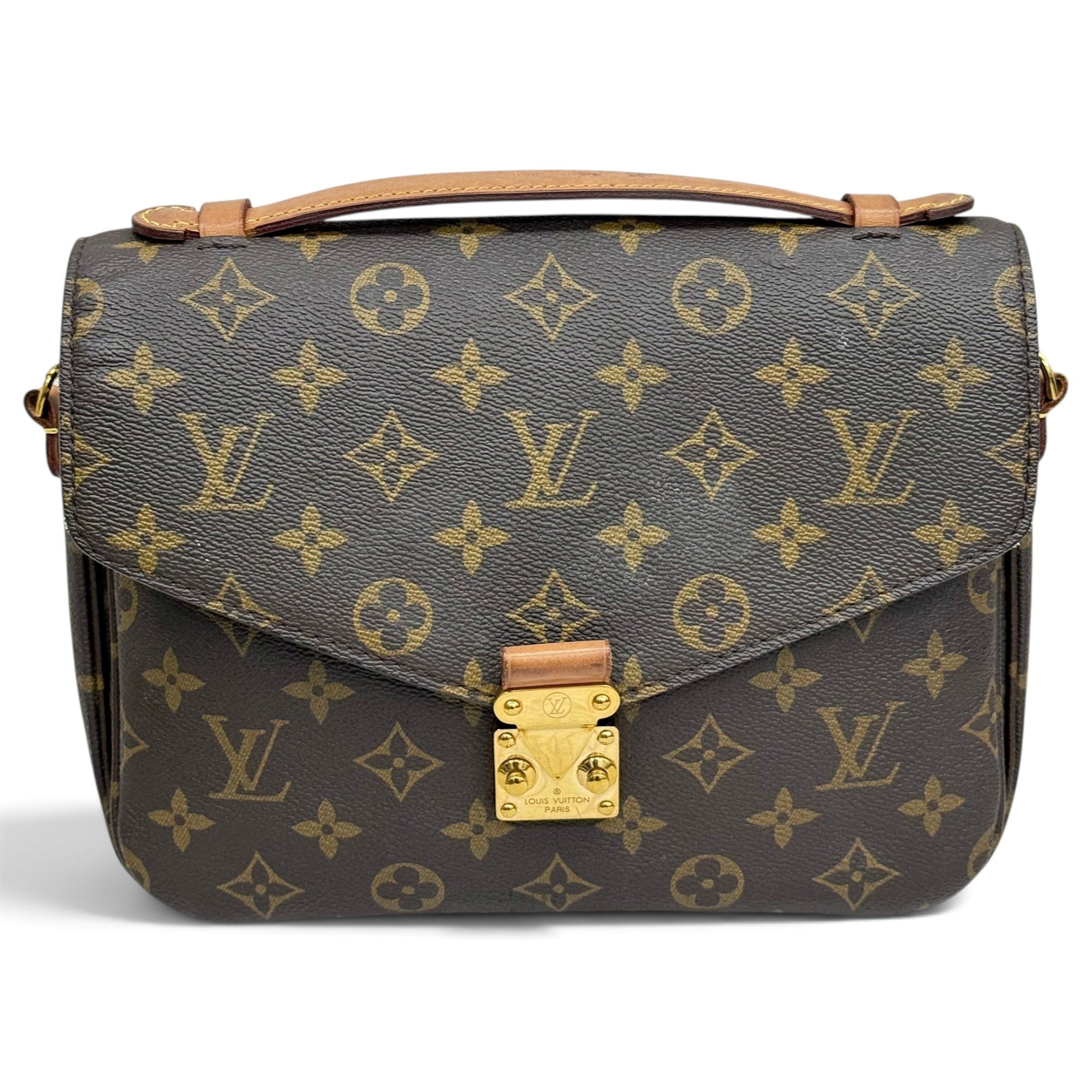 Metis leather handbag