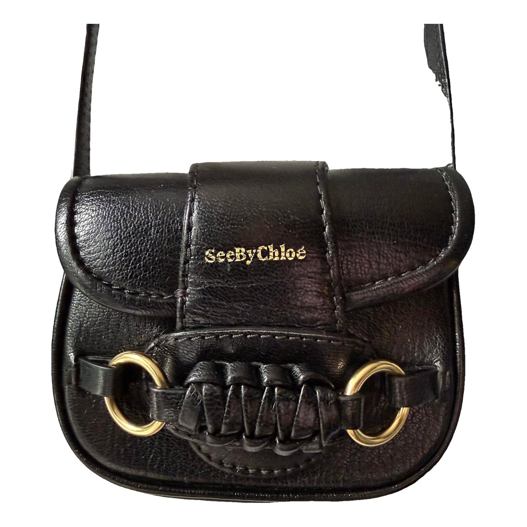 Leather mini bag