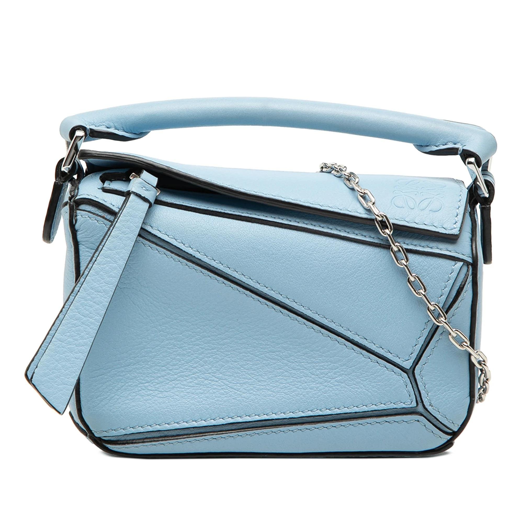 Puzzle pony-style calfskin handbag