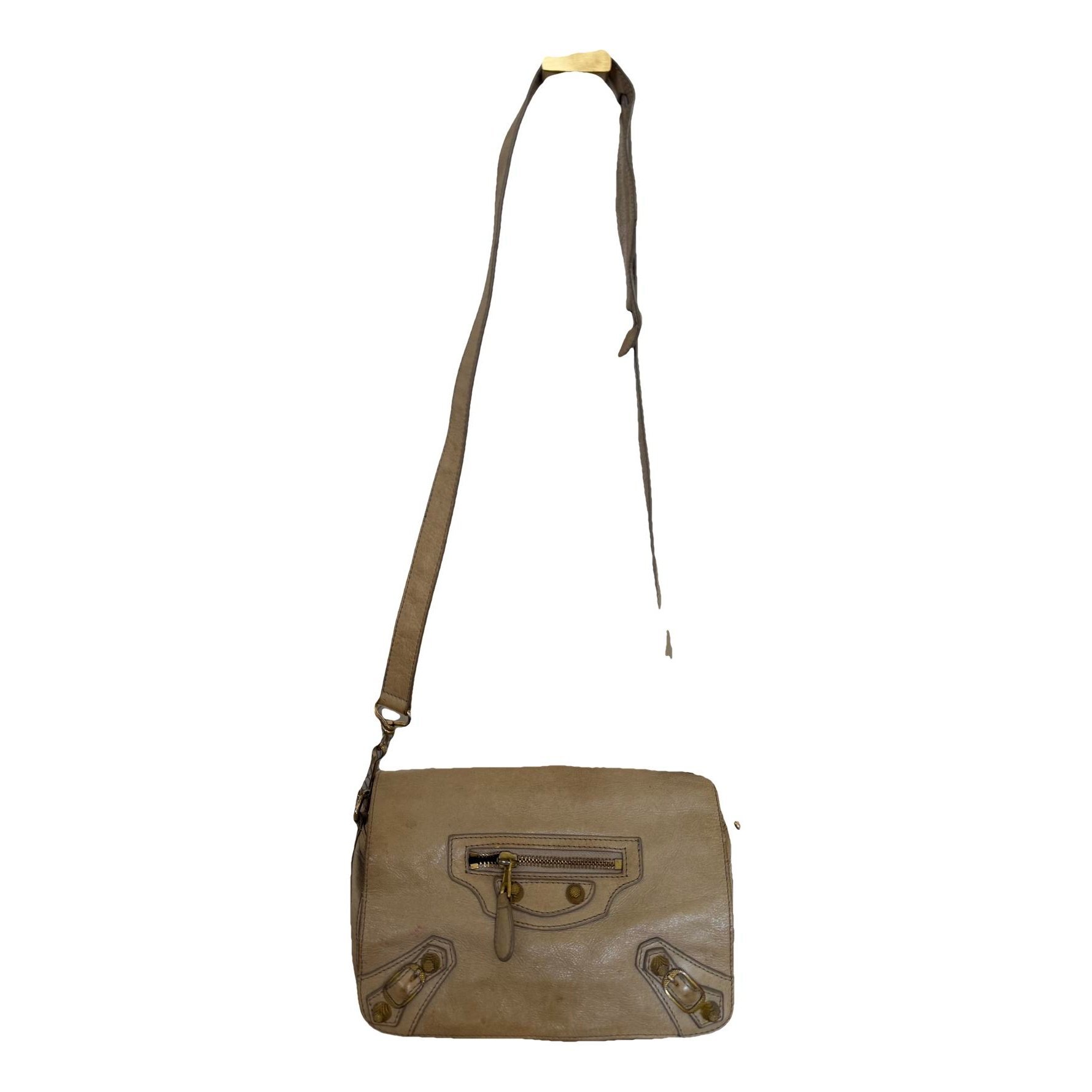 Envelop leather crossbody bag