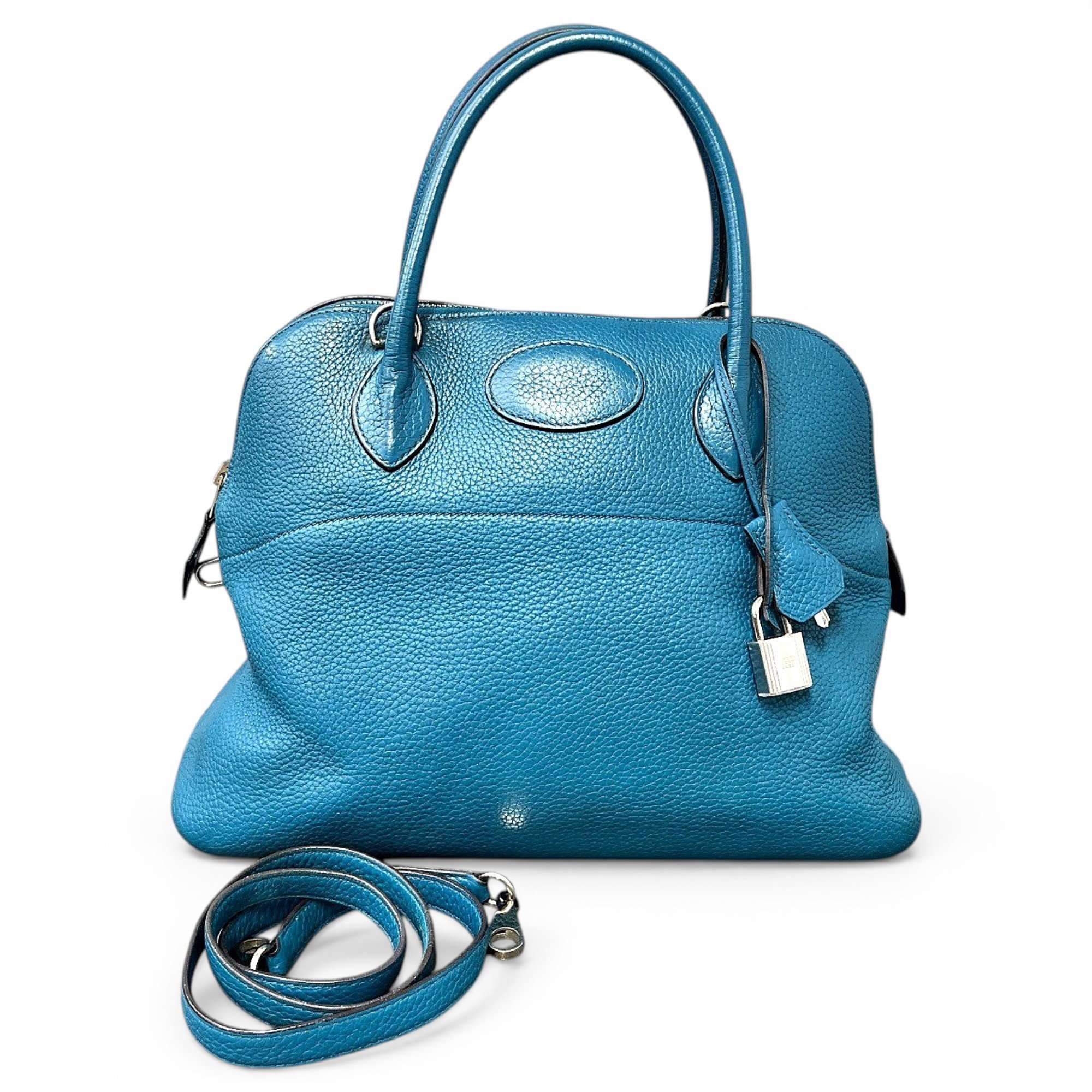 Bolide leather handbag