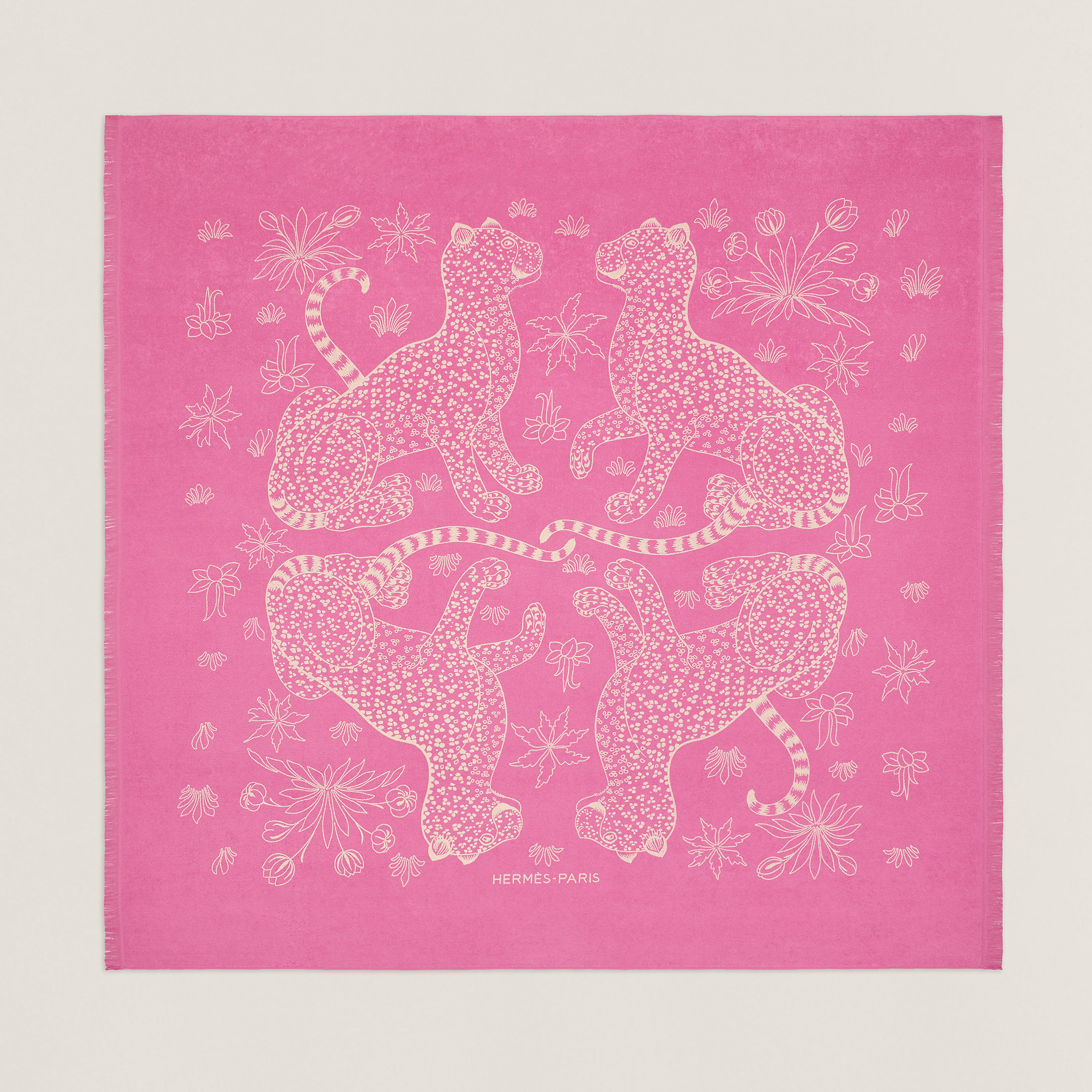 Yachting Tatoo Les Leopards beach towel, large model
